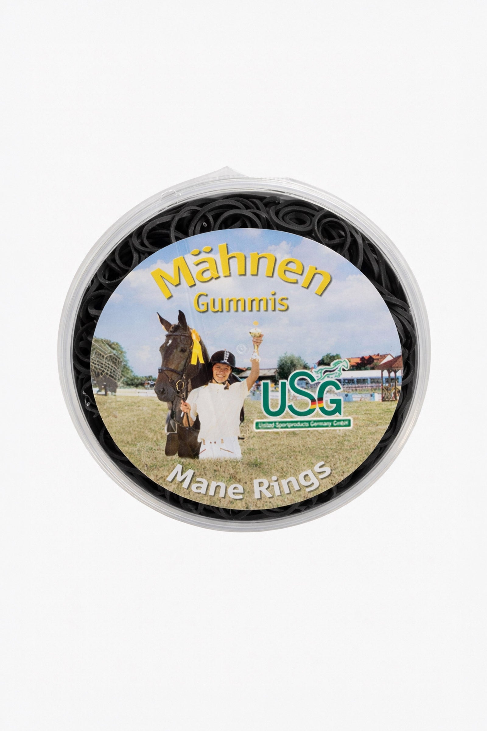 USG Mane Rubber Rings (150g) Horse Grooming Tools