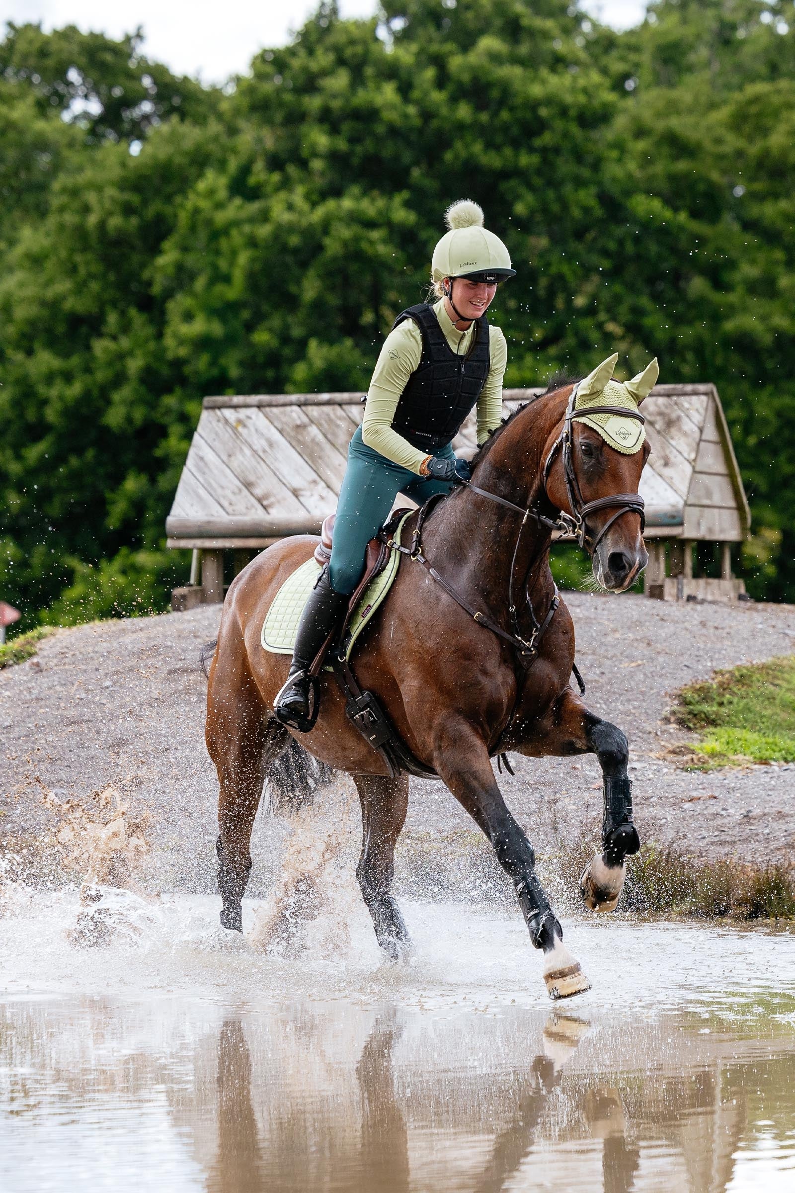 LeMieux Suede Close Contact Saddle Pad Saddle Pads