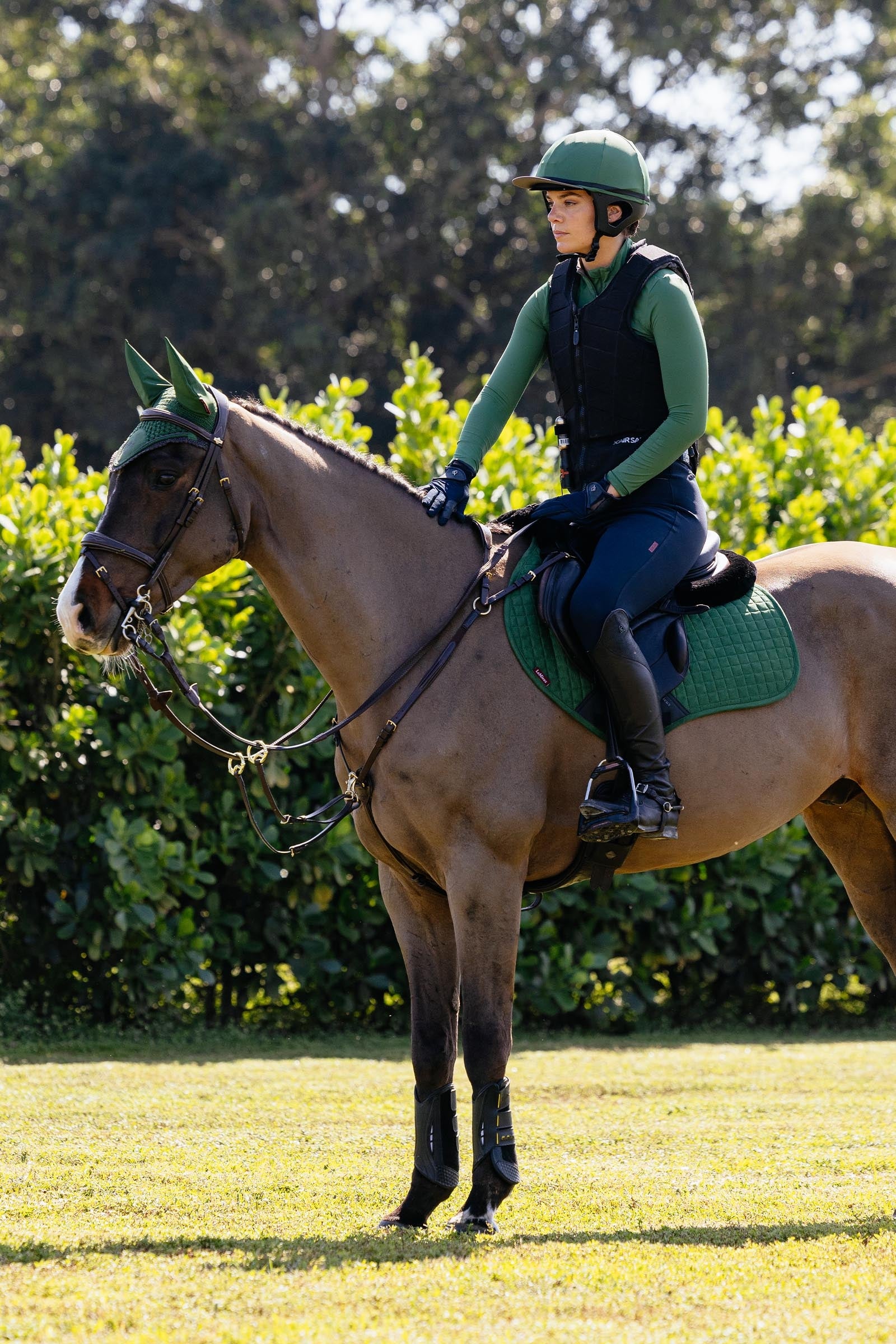 LeMieux Suede Close Contact Saddle Pad Saddle Pads