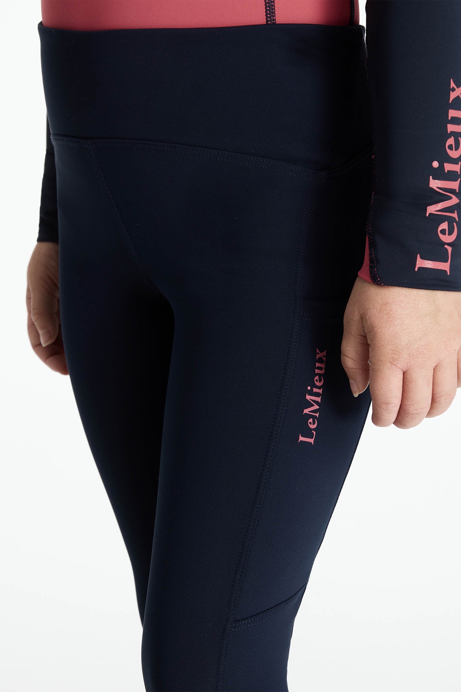 LeMieux Mini Nora Kid´s Brushed Pull On Breeches Kids Apparel