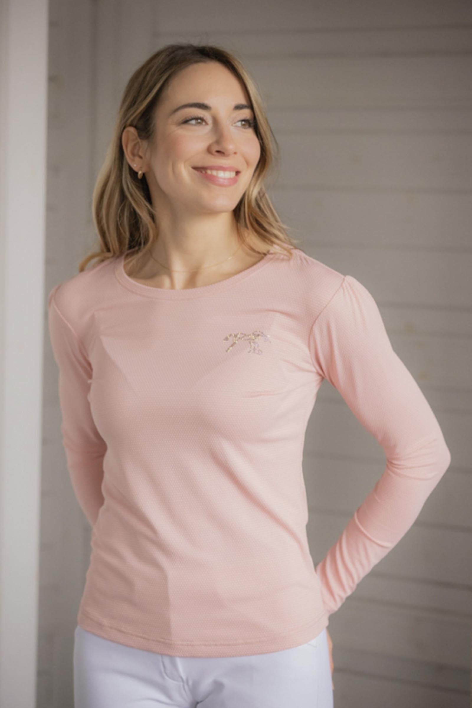 PENELOPE Techty Honey Women´s Long-Sleeve Polo Women’s Riding Clothing
