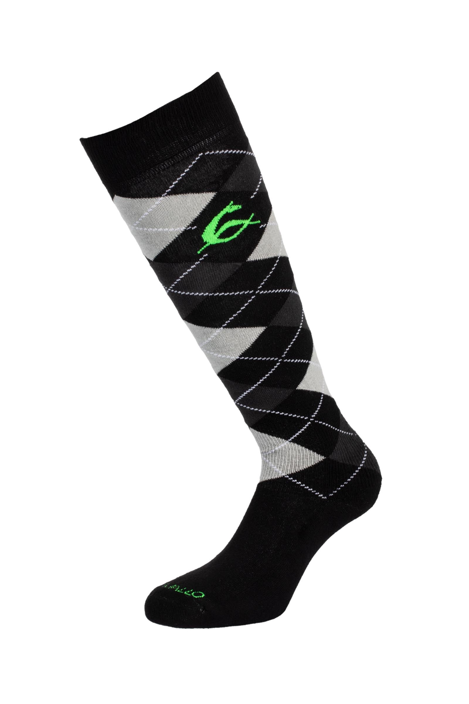 Acavallo Diamond Pattern Cotton Socks Sokken