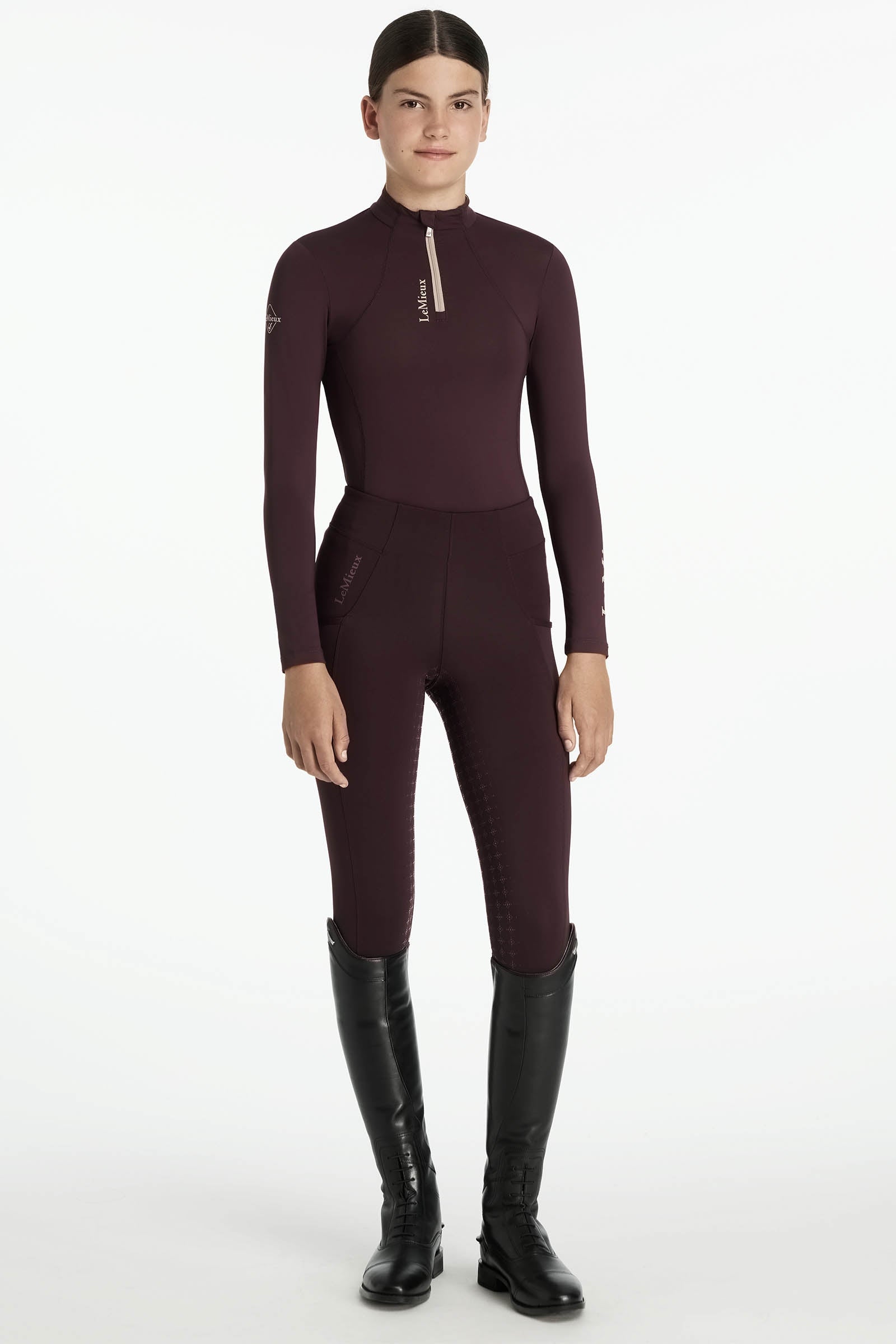 LeMieux Young Rider Classique UV Base Layer Kids Apparel