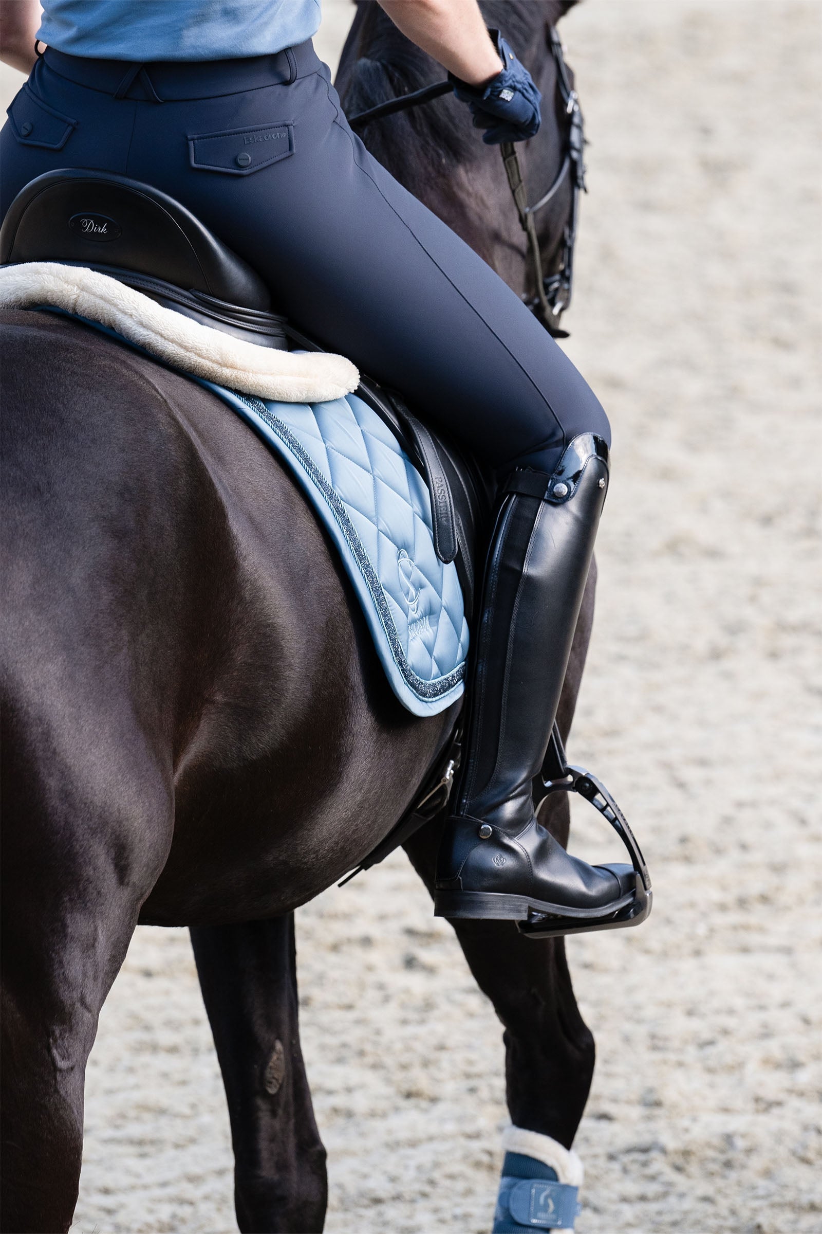 Eskadron Classic Sports SS25 Glossy Jewel Dressage Saddle Pad Saddle Pads