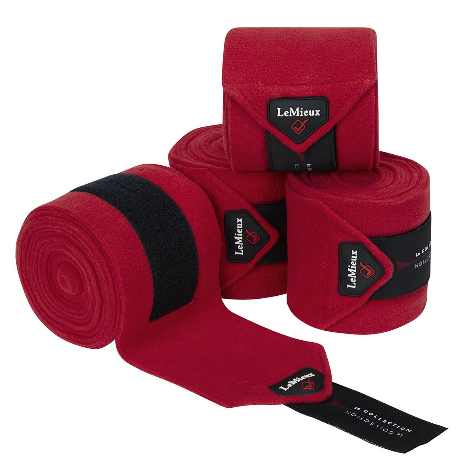 LeMieux Luxury Polo Bandages, set van 4 Leg Protection & Hoof Protection for Horses