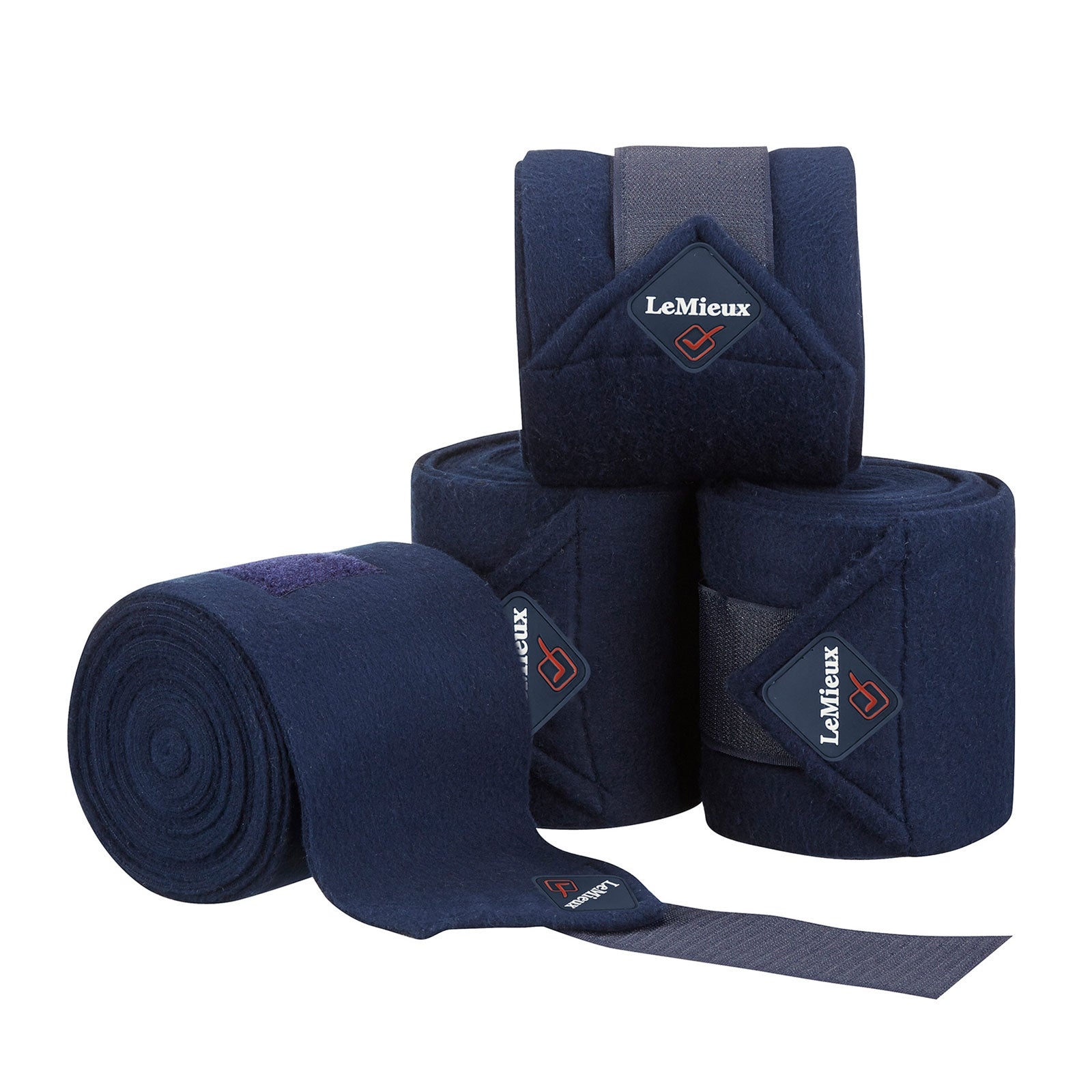 LeMieux Luxury Polo Bandages, set van 4 Leg Protection & Hoof Protection for Horses