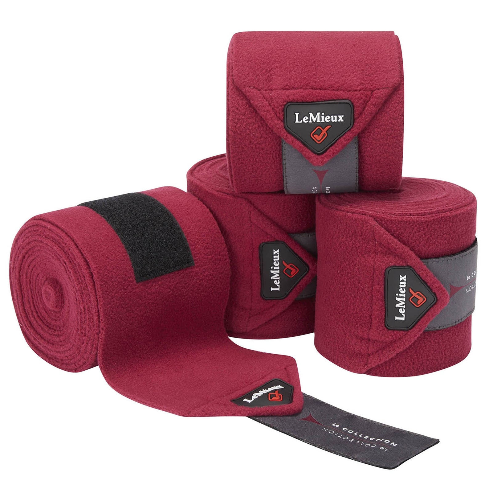 LeMieux Luxury Polo Bandages, set van 4 Leg Protection & Hoof Protection for Horses