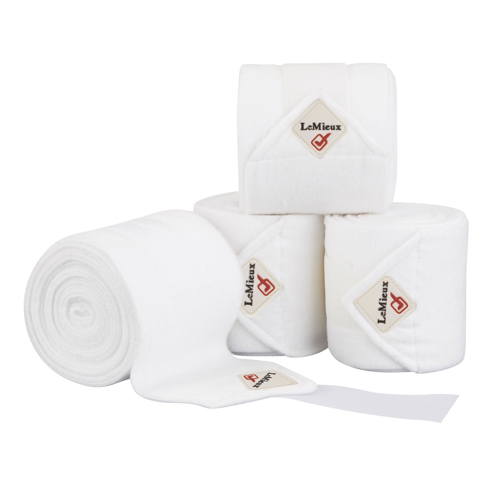 LeMieux Luxury Polo Bandages, set of 4 Leg Protection & Hoof Protection for Horses