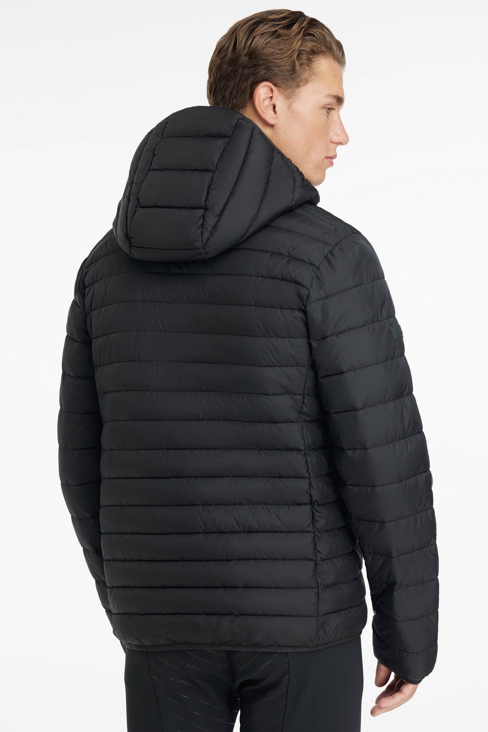 LeMieux Men`s Hooded Puffer Jacket Mens Riding Clothing