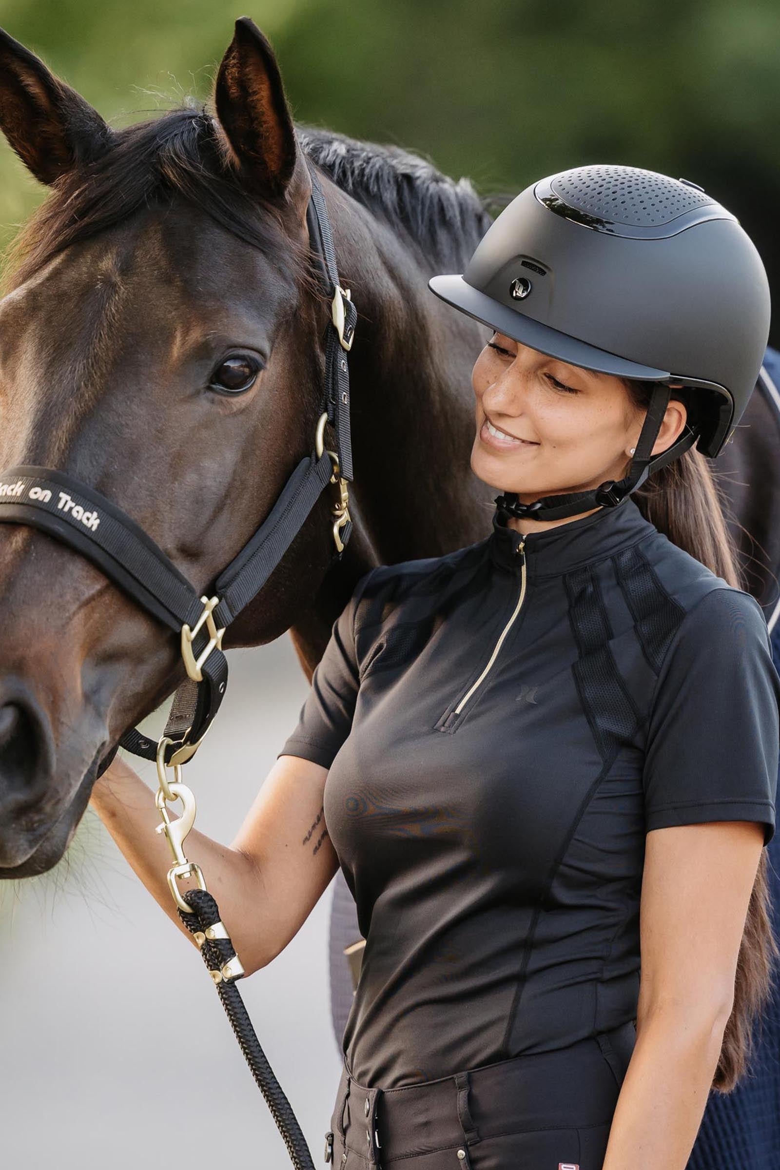 Back on Track Strixx Riding Helmet Safety Equipment