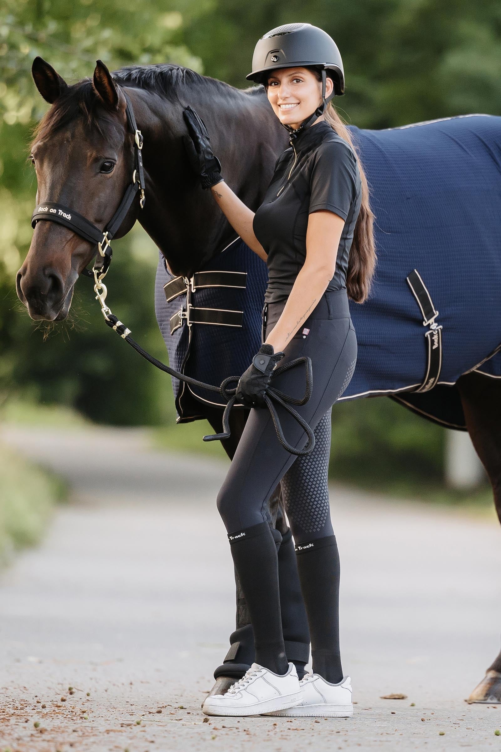 Back on Track Strixx Riding Helmet Safety Equipment