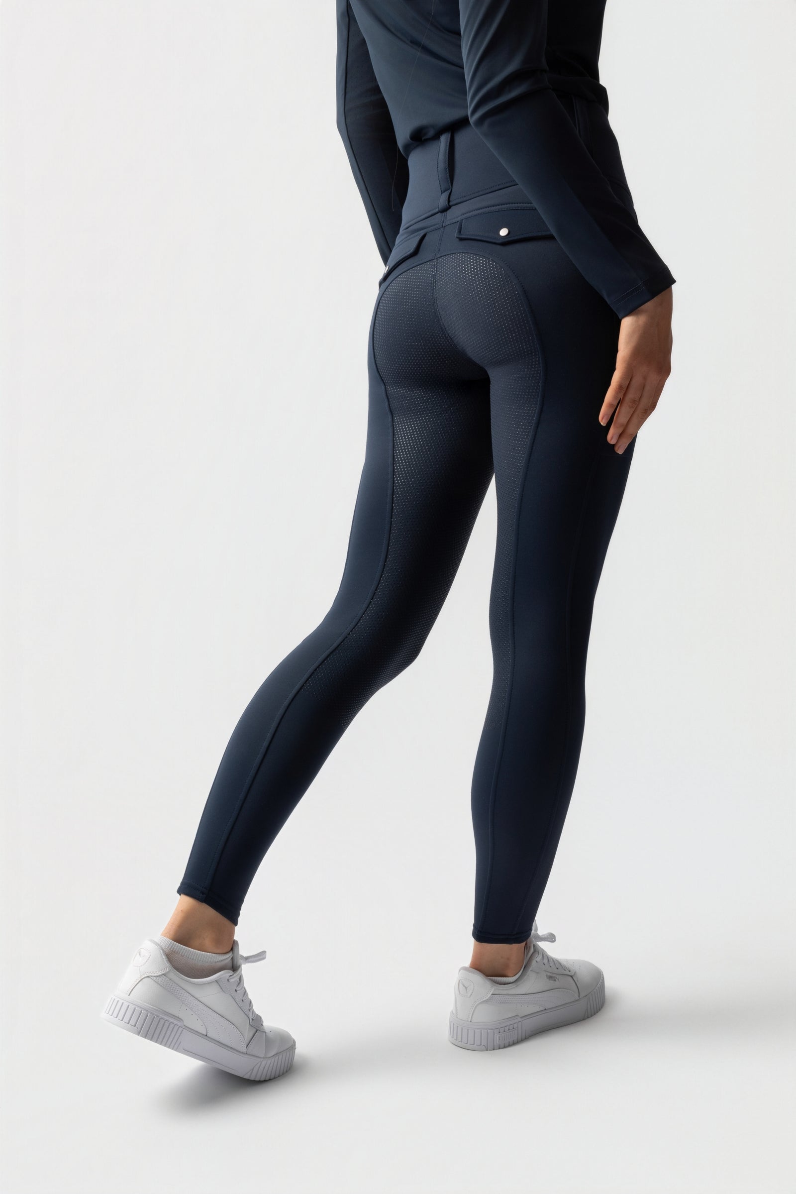 Horze Anya hybride thermo rijbroek voor dames met full grip Womens Breeches