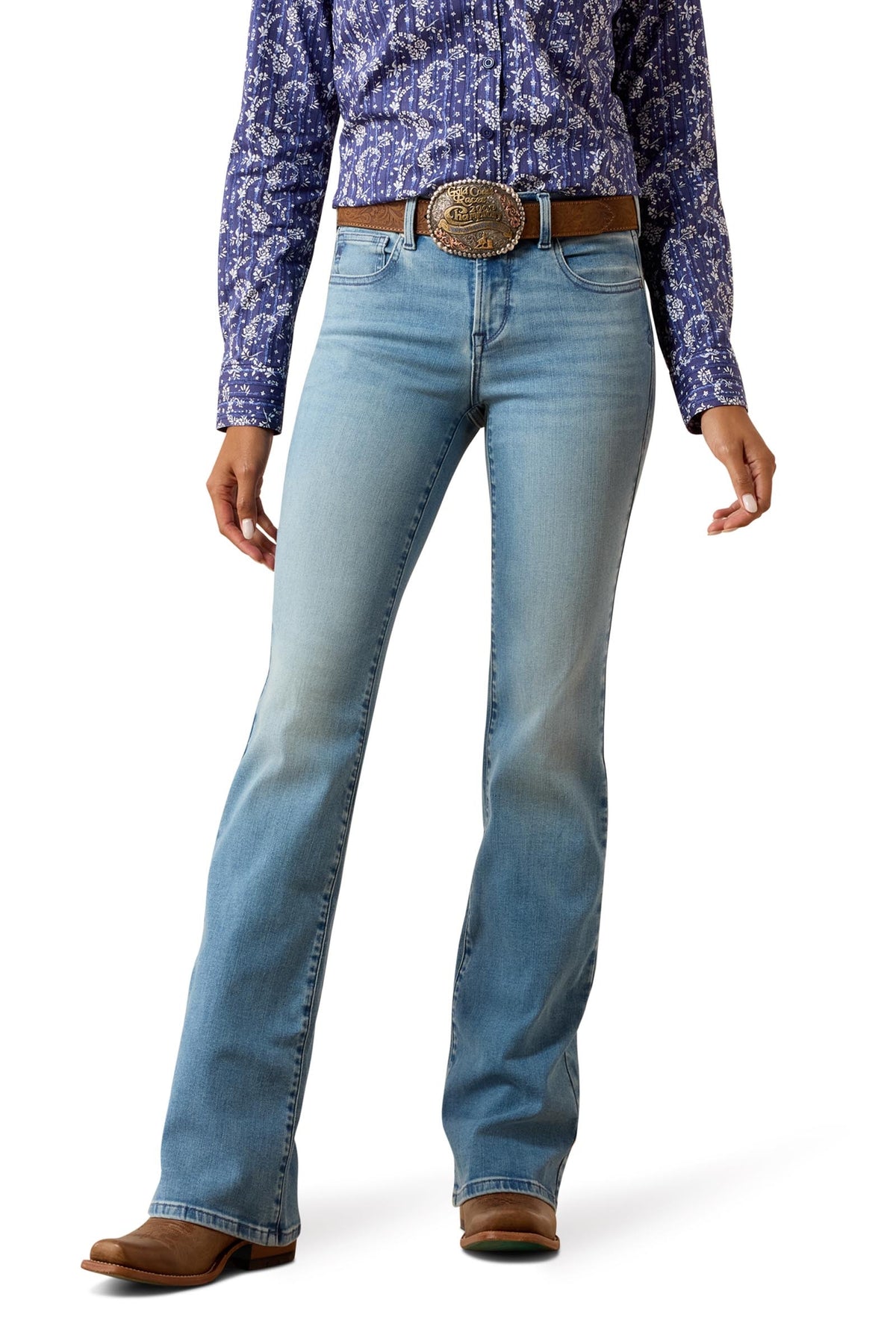 Ariat Dames Vilma UltraStretch Boot Cut-jeans met Perfect Rise Womens Breeches