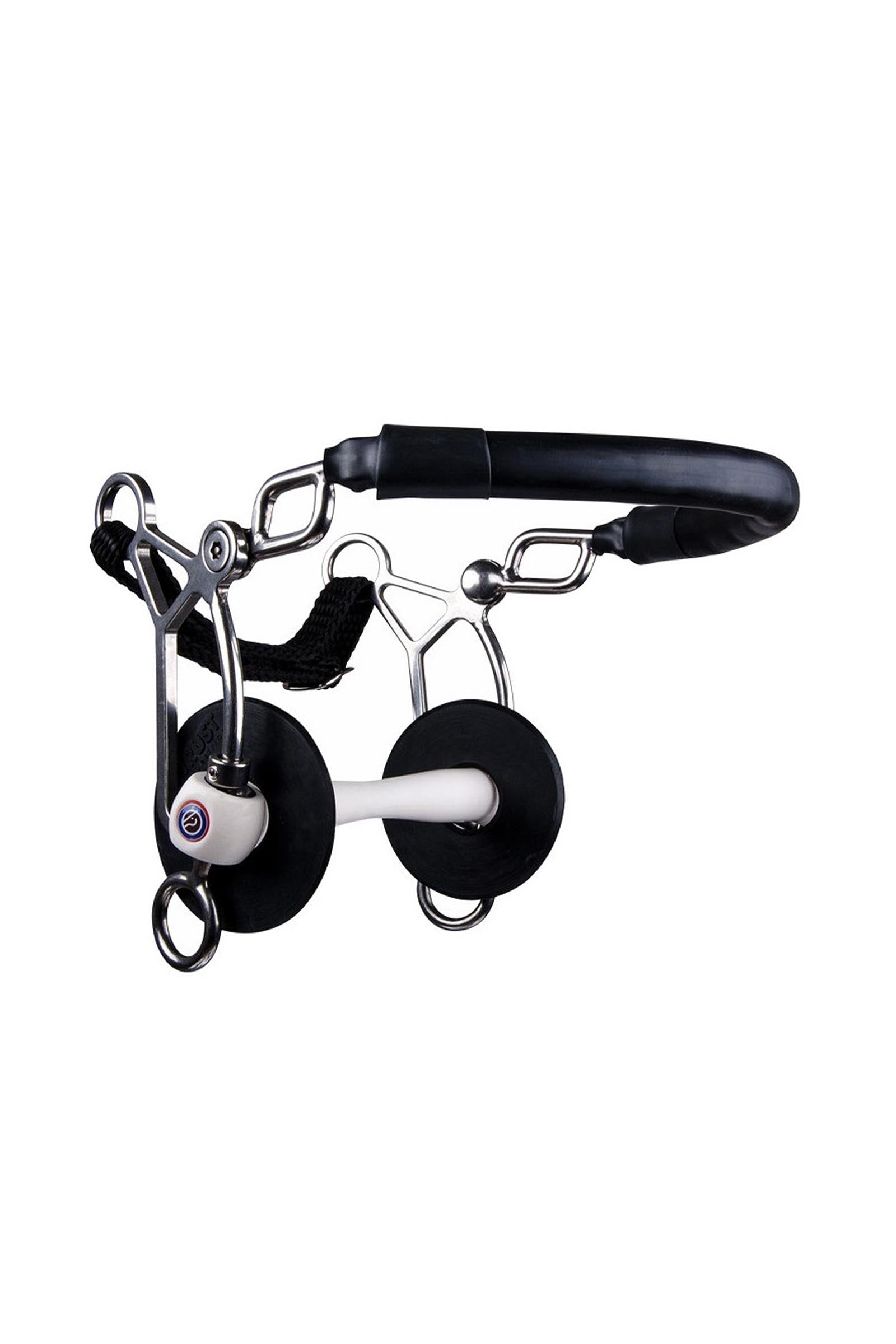 Trust Equestrian Inno Sense Hackamore Combi Short Flexi Soft-15 Bitten