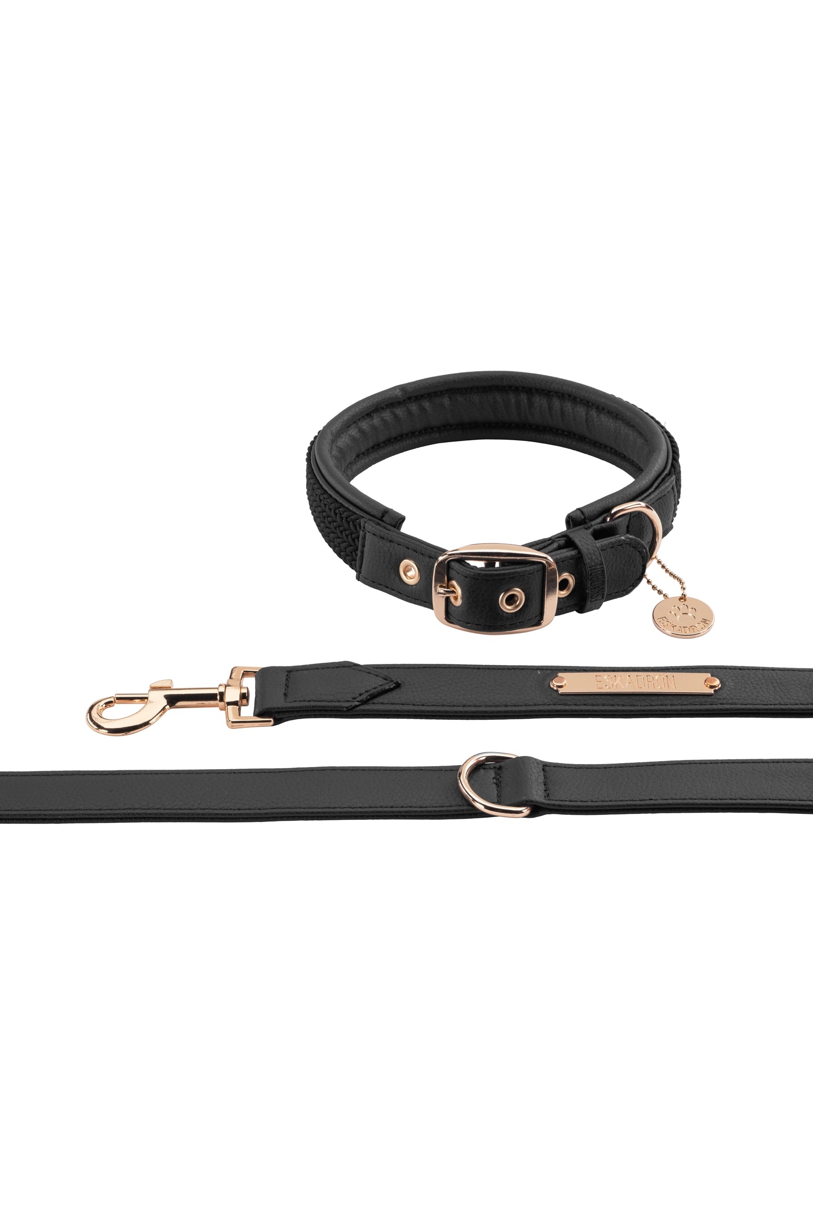 Eskadron Heritage AW24 hondenhalsband en riem set van kunstleer Hond