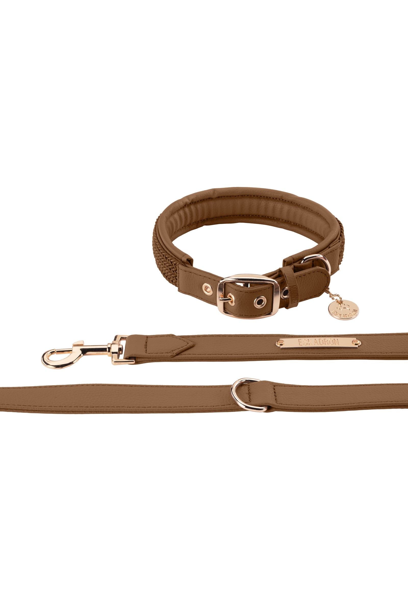 Eskadron Heritage AW24 hondenhalsband en riem set van kunstleer Hond