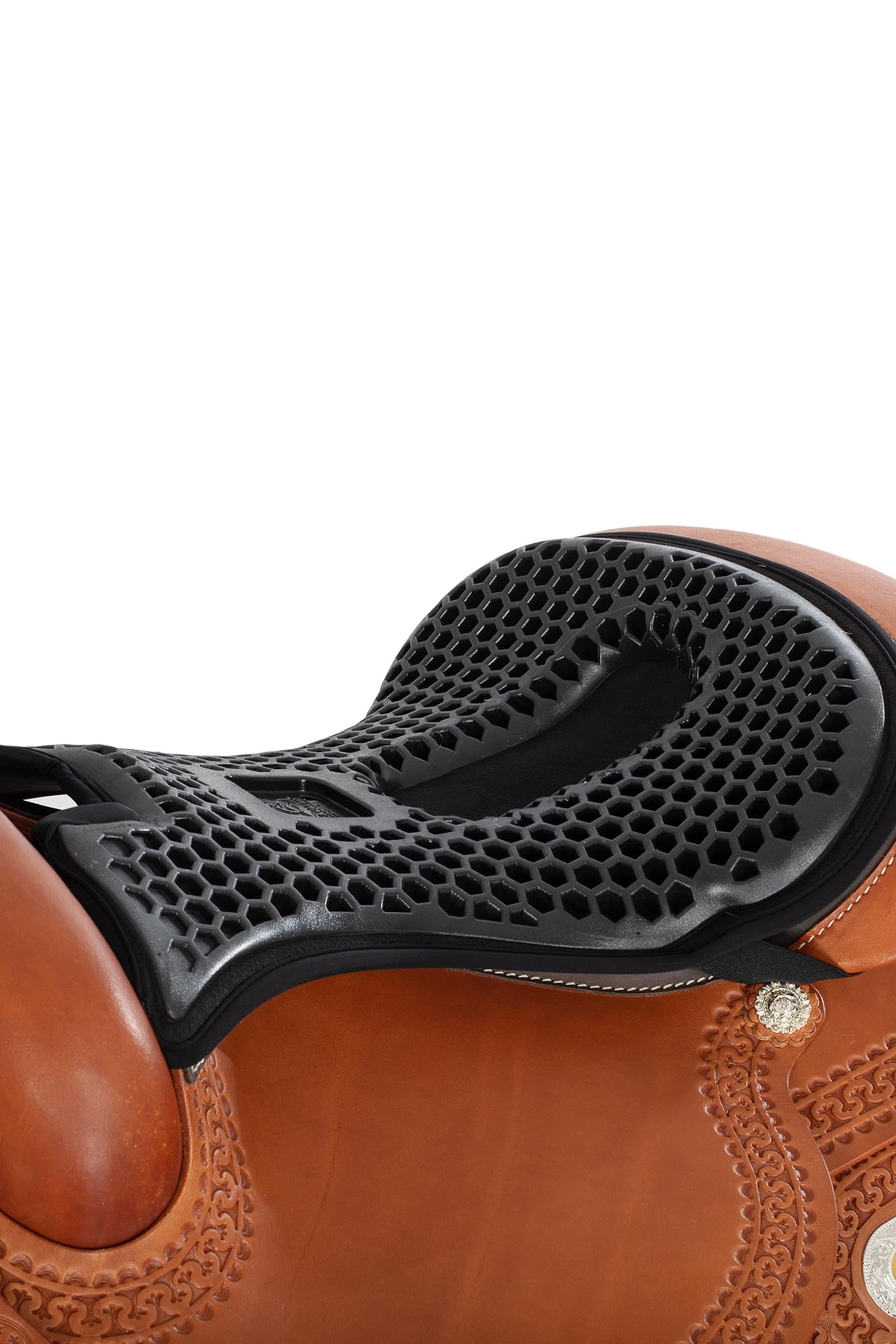 Acavallo Ortho-Coccyx Seat Saver Western Hexa Gel-Out Dri-lex, 20 mm Saddle Pads