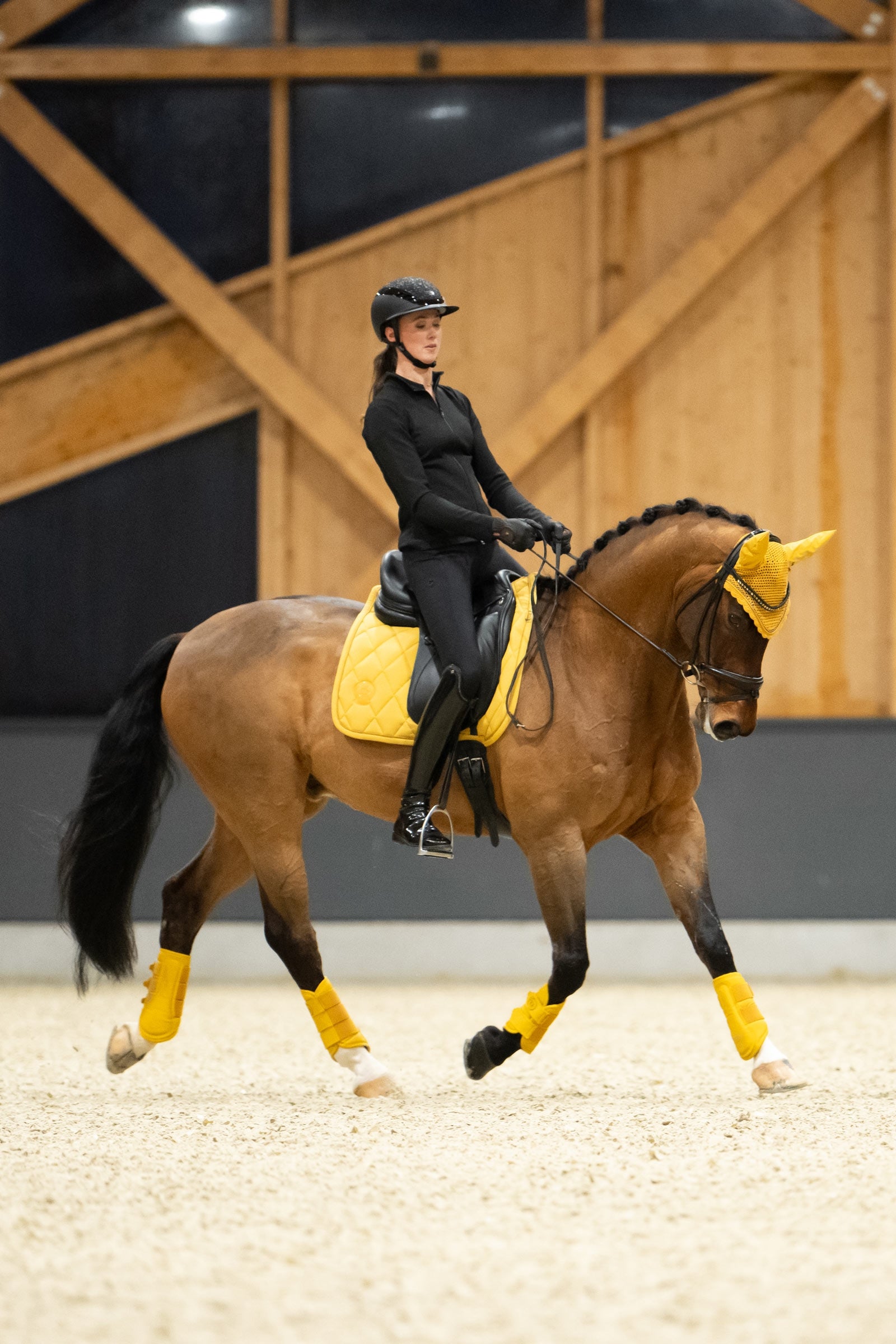 Eskadron Platinum 25 Pearls Fly Hood Saddle Pads