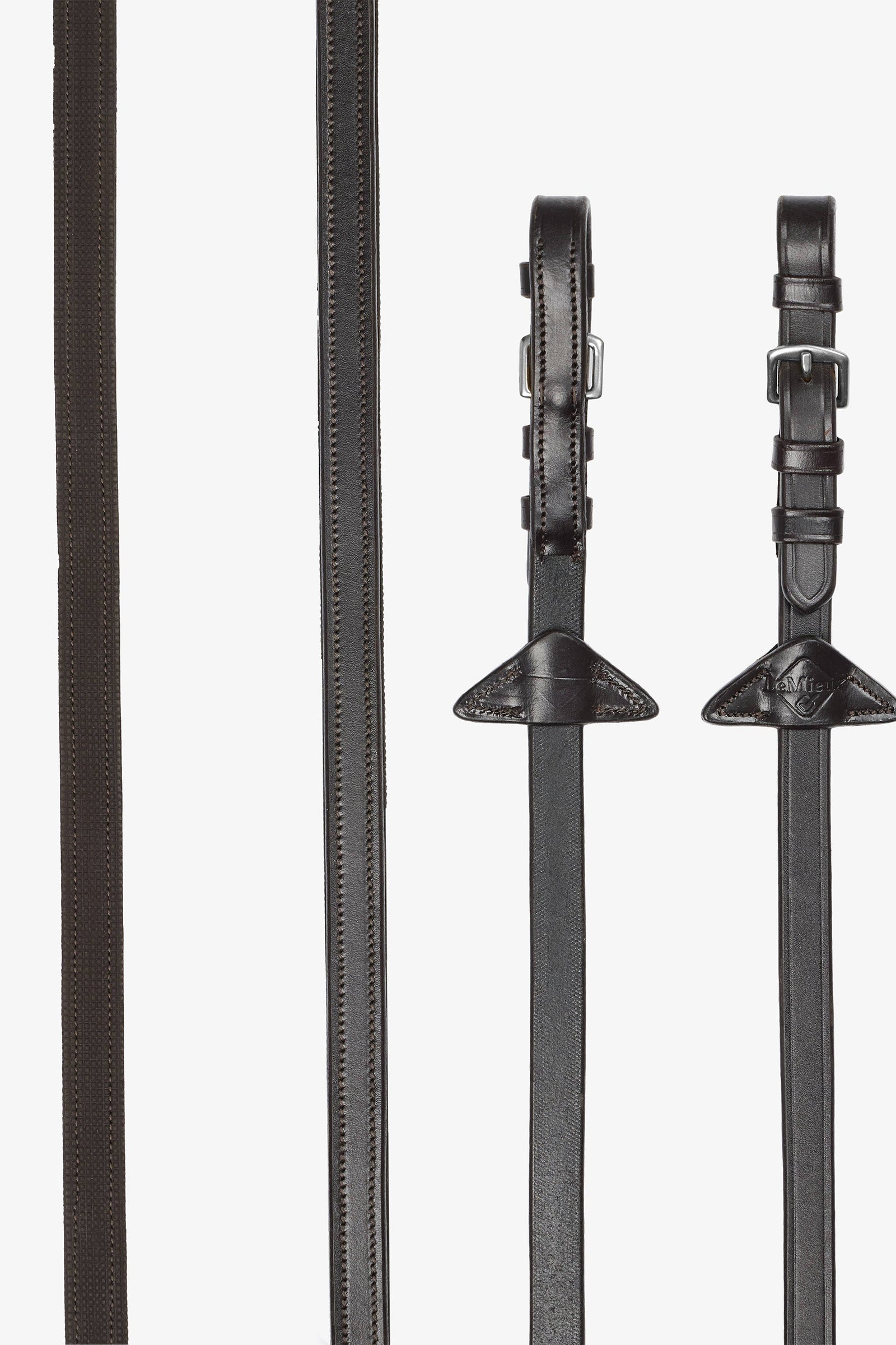 LeMieux half gevoerde rubberen teugels Hoofdstellen & Teugels