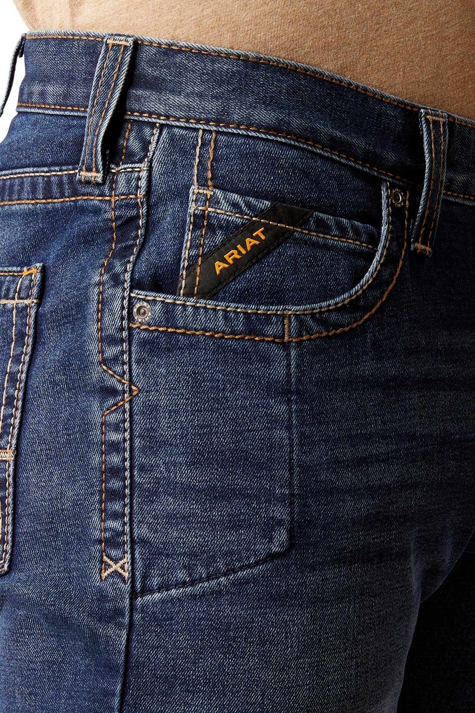 Ariat Rebar M5 Straight Acclimatize Men's Straight Jeans Mens Riding Clothing