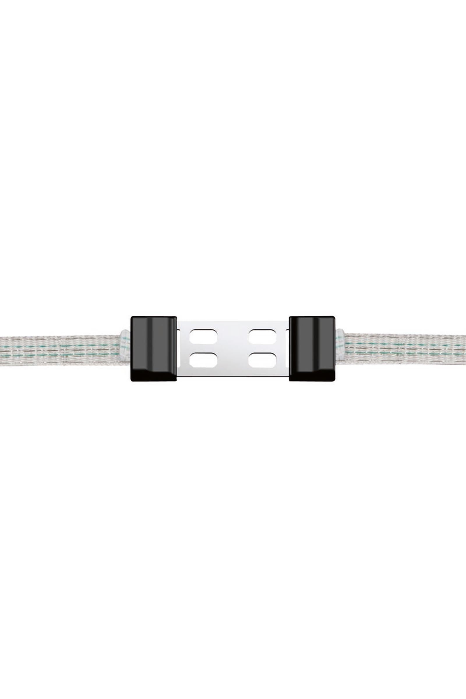 Kerbl Litzclip lintverbinder 12,5 mm rvs, 5 stuks Schrikdraad benodigdheden