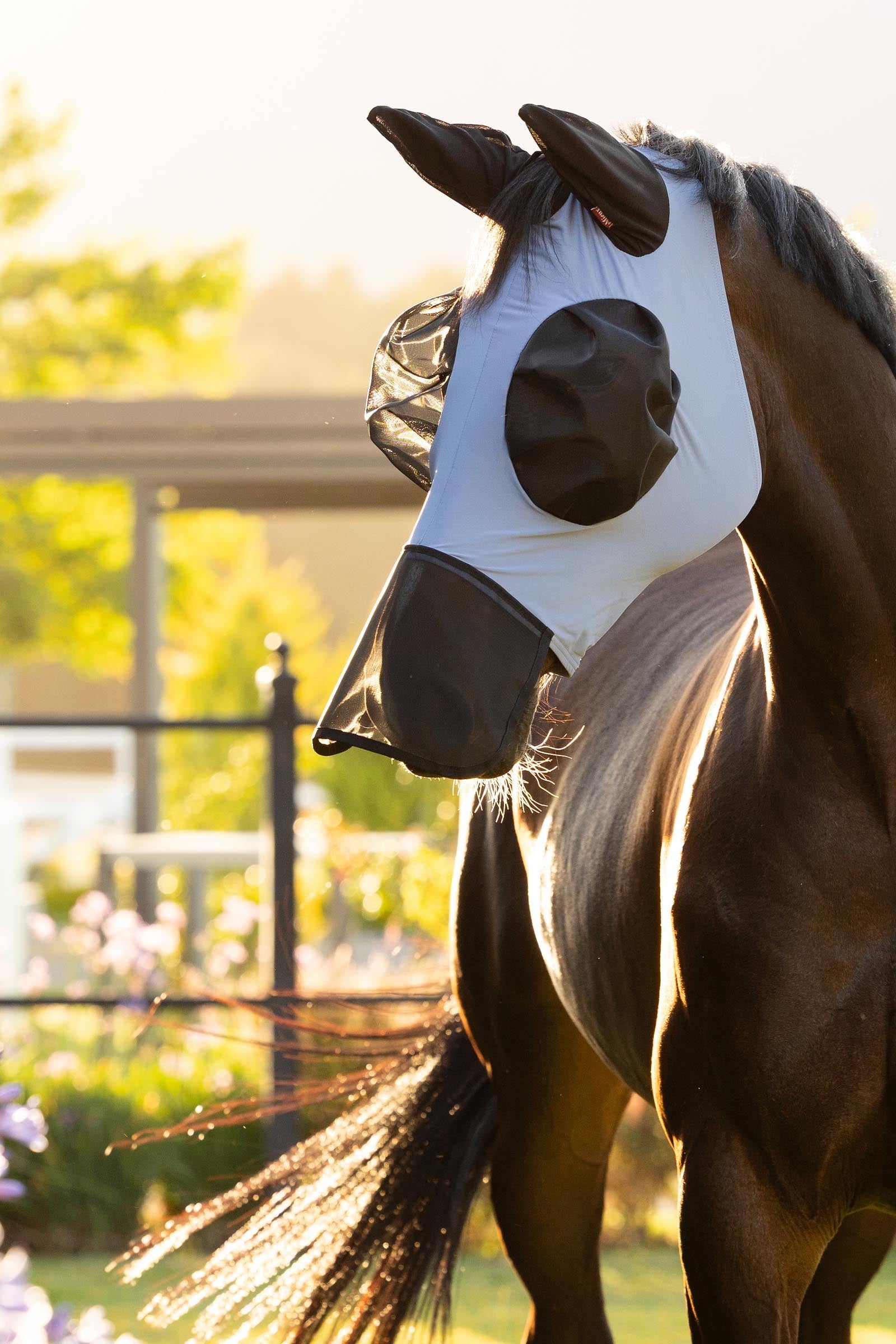 LeMieux Bug Relief Full Mask Antifly Protection for Horses