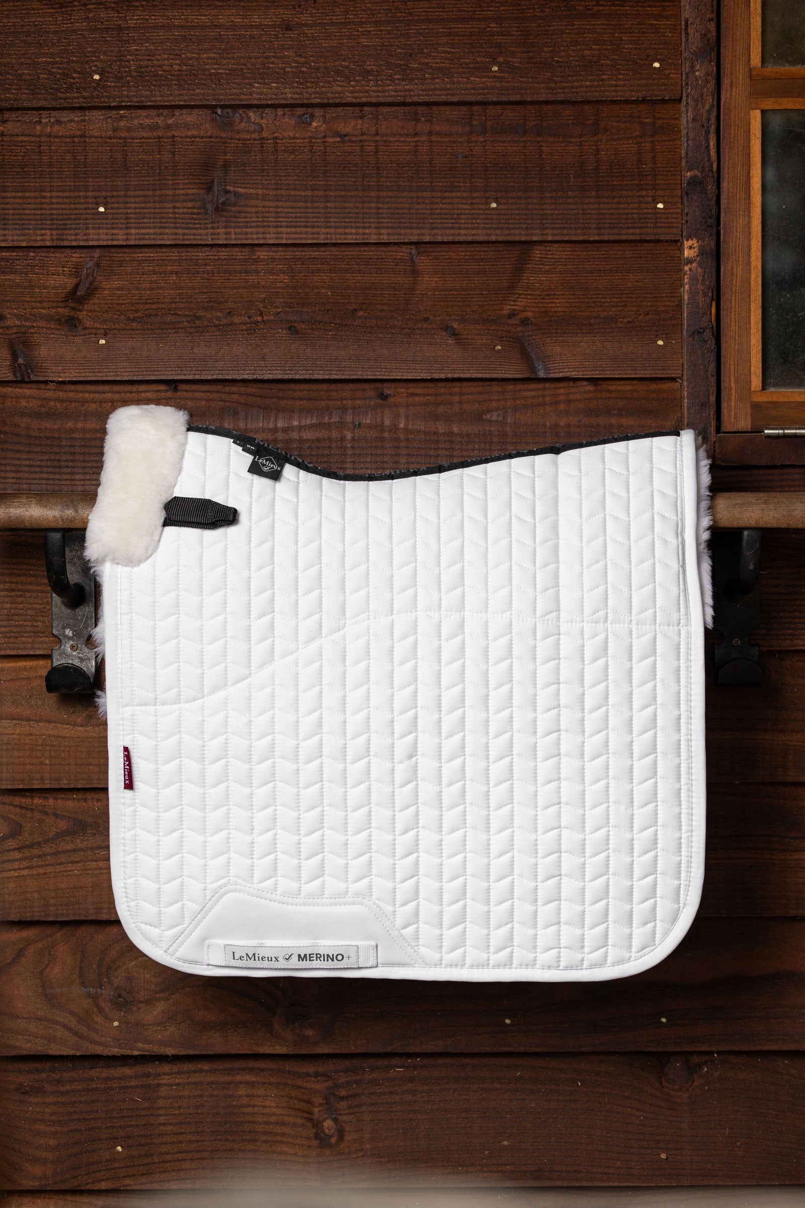 LeMieux Merino+ Dressage Saddle Pad half lined Saddle Pads