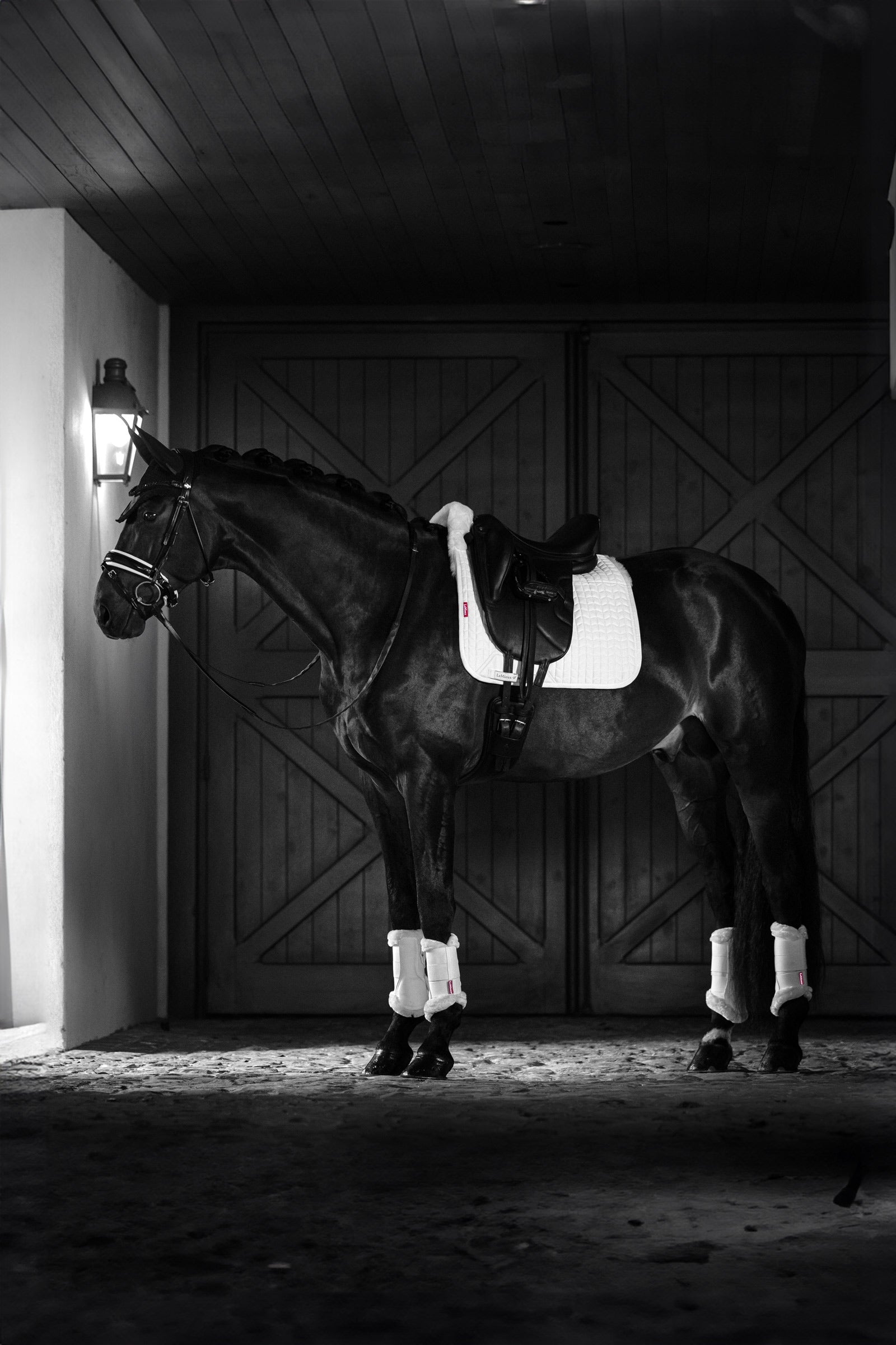 LeMieux Merino+ Dressage Saddle Pad half lined Saddle Pads