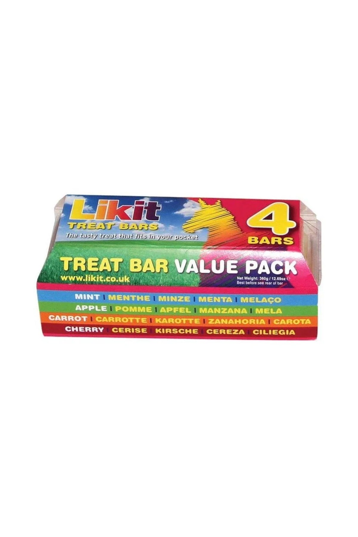 Likit Treat Bar, 4 x 90 g Horse Feed & Nutrition