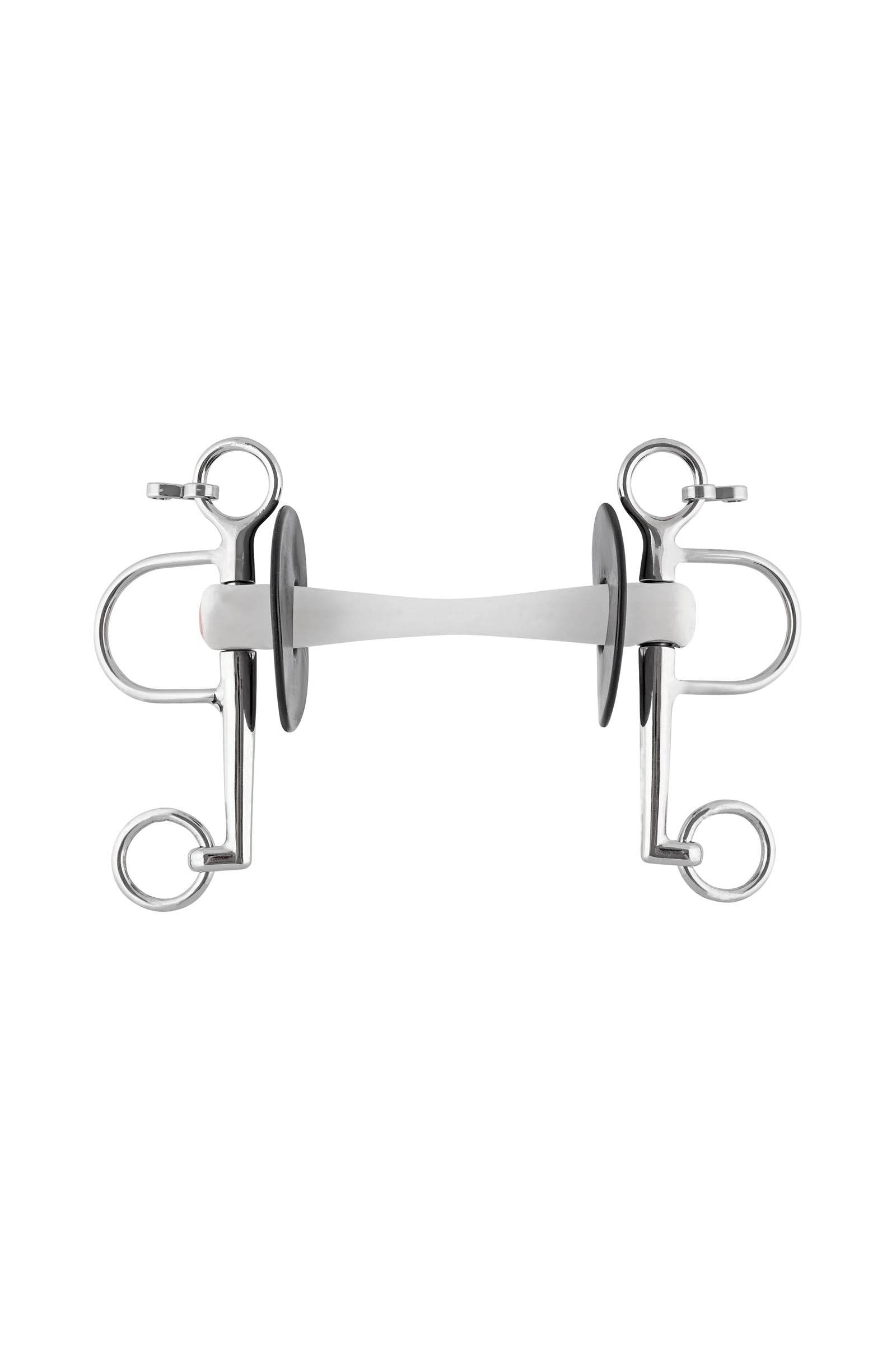 Sprenger Nathe pelham, 20 mm, flexibele stang, lange scharen, thermoplast Bitten