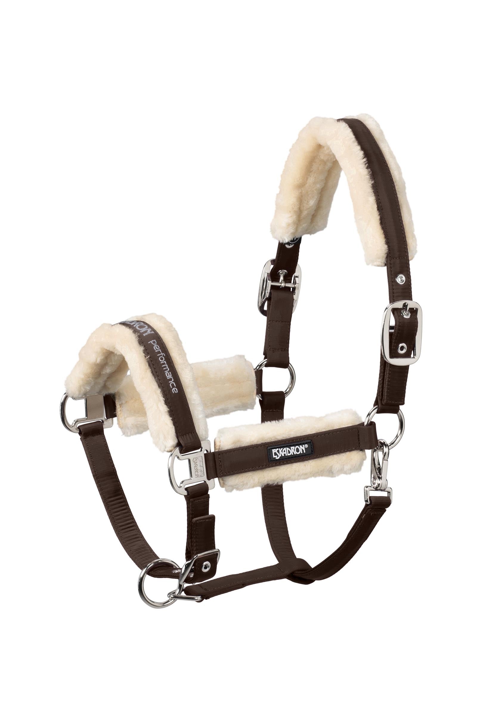 Eskadron Faux Fur Halter Double Pin Antifly Protection for Horses