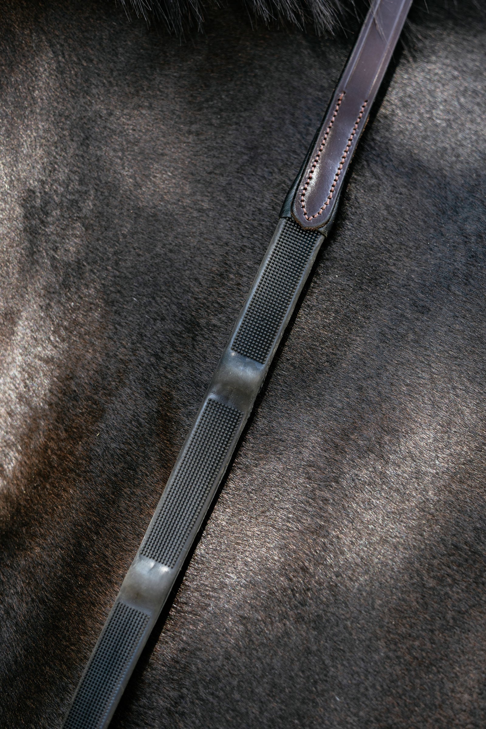 LeMieux Ergo Grip Rubber Reins With Integrated Stops Bridles & Reins