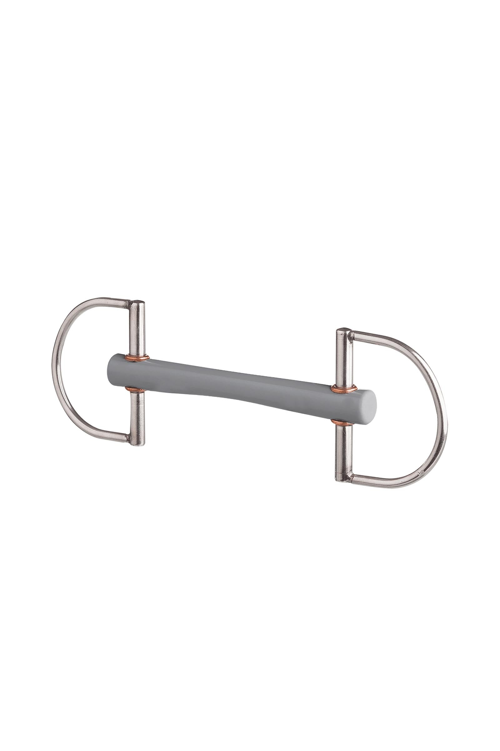 Beris D-ring bit, comfortstang, zacht Bitten