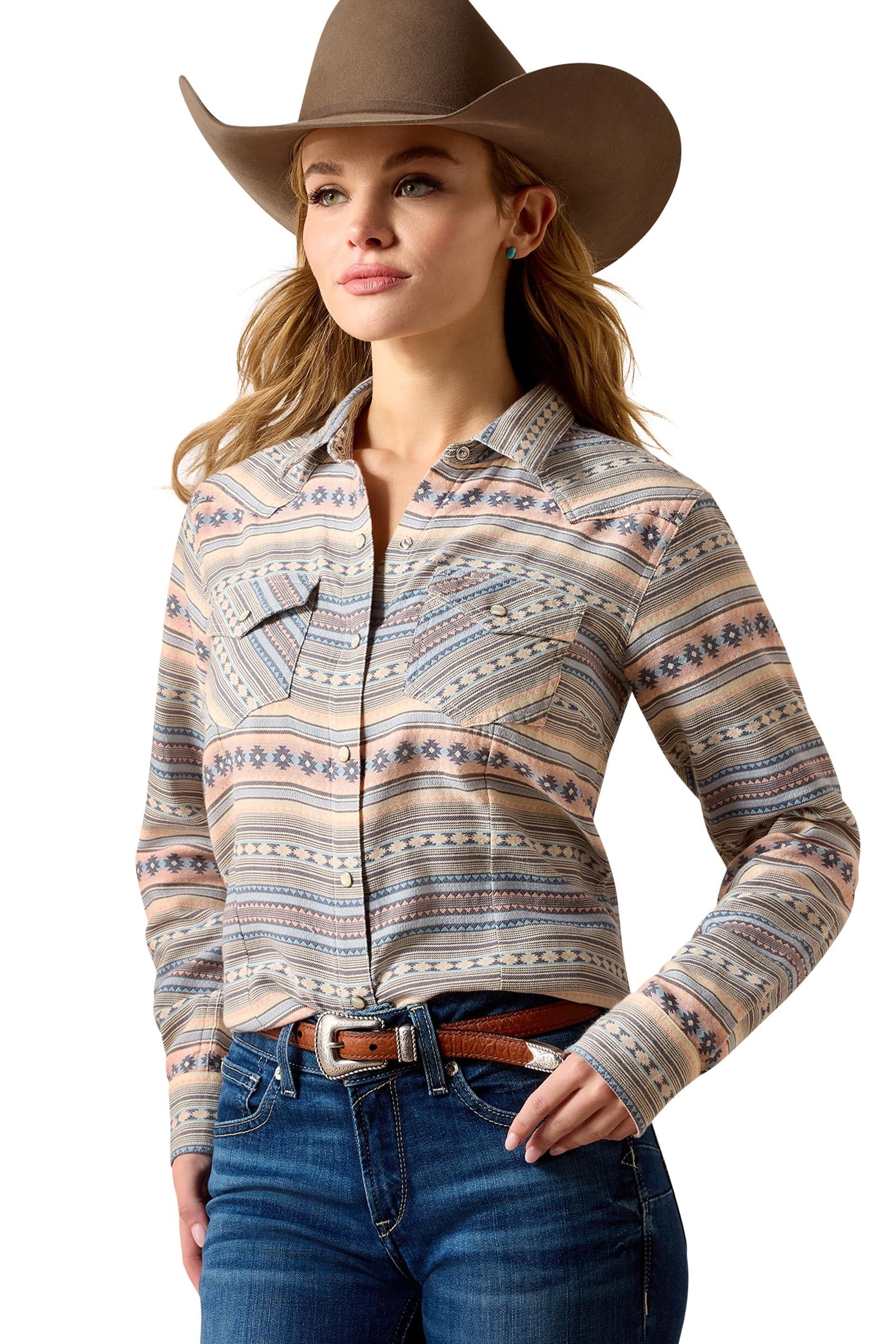 Ariat Women's Arizona Western Snap Shirt Dames paardrijkleding