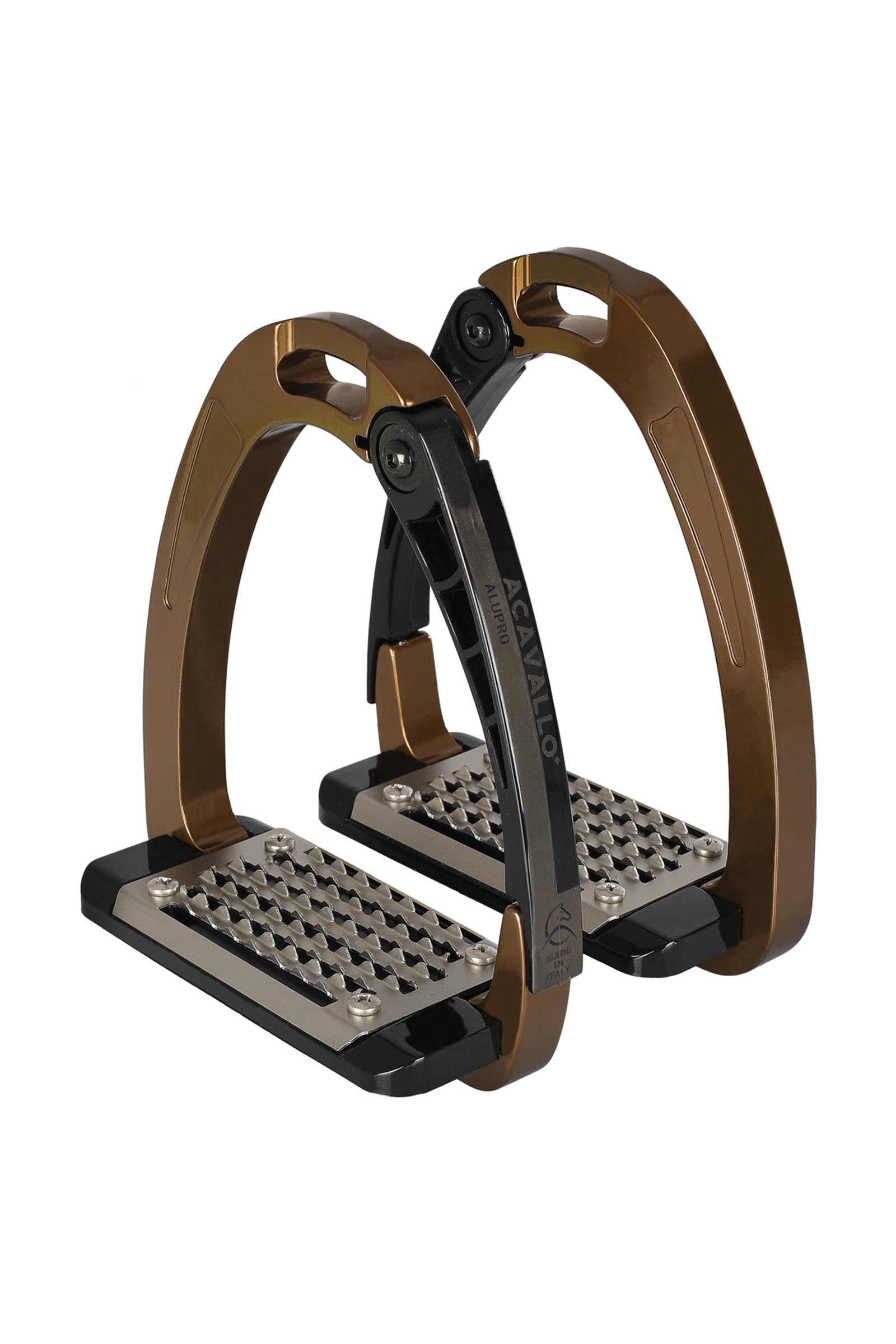 Acavallo Arena Alupro Aluminium Stirrup Saddles, Girths & Stirrups