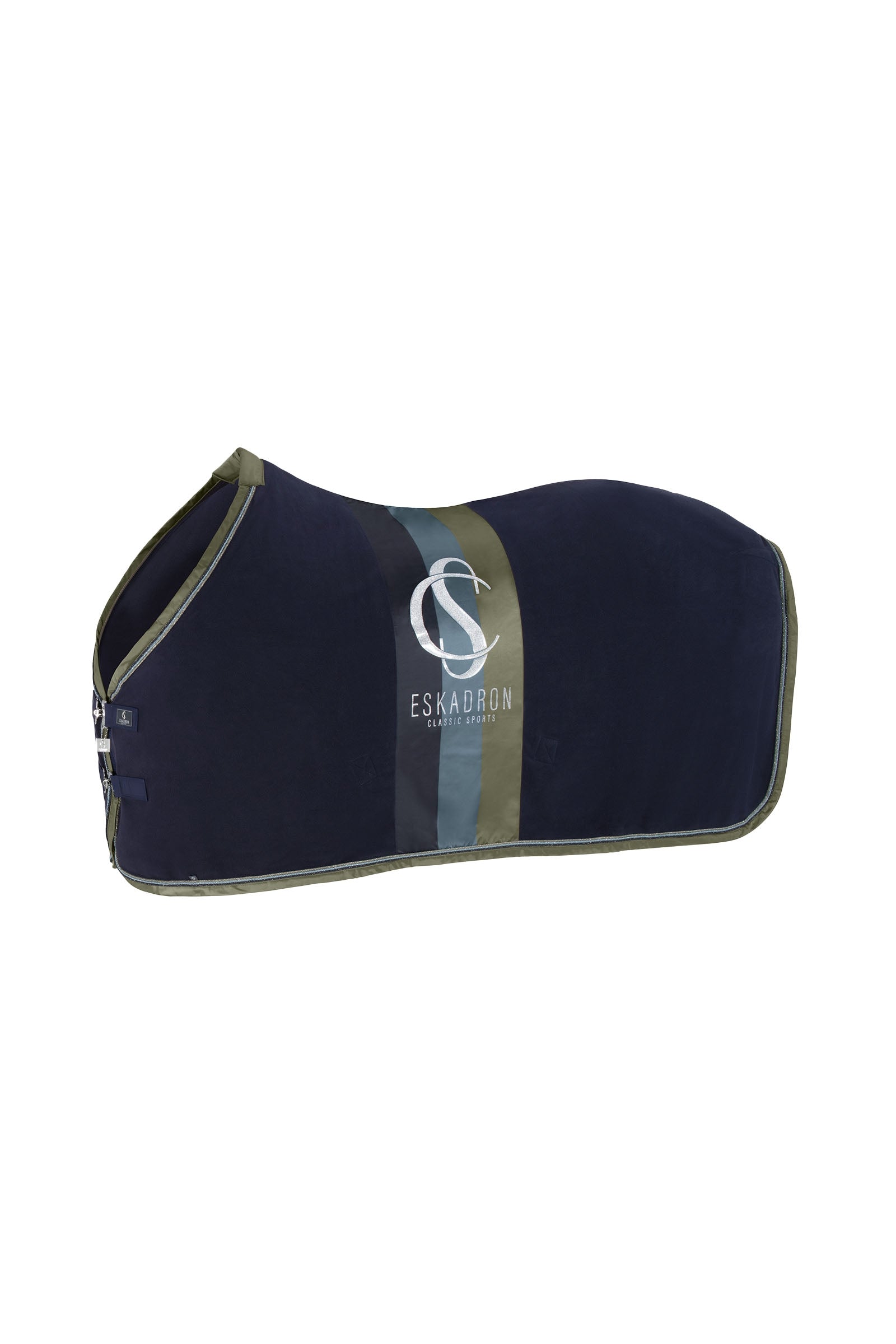 Eskadron Classic Sports SS25 fleece zweetdeken met strepen Paardendekens