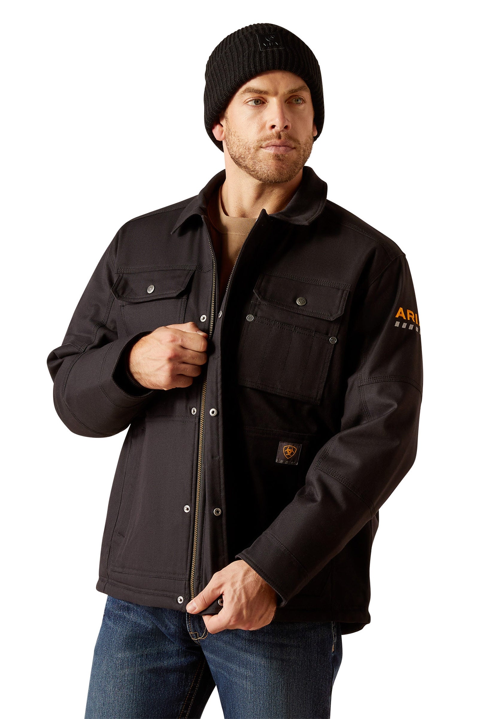 Ariat Rebar DuraCanvas Sherpa-Lined Herenjas Heren paardrijkleding