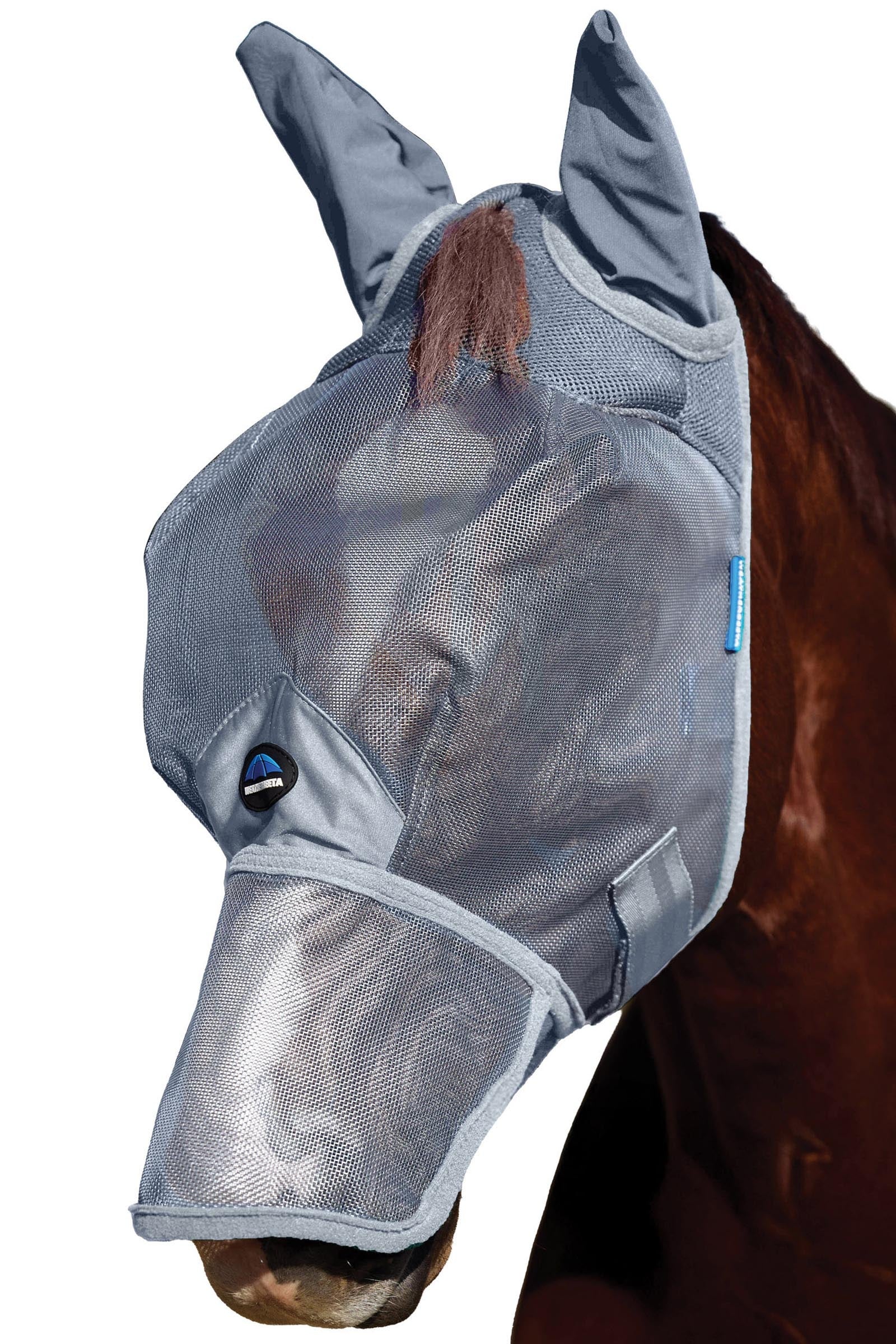 Weatherbeeta Comfitec Durable Mesh Vliegenmasker met oren en neus Vliegenbescherming