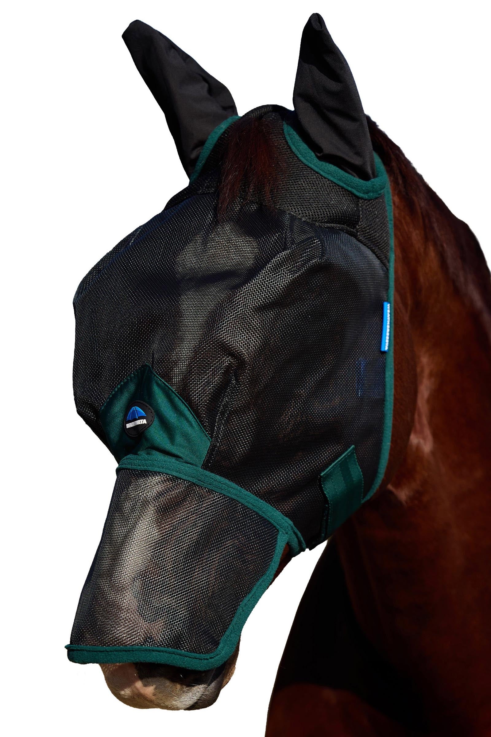 Weatherbeeta Comfitec Durable Mesh Vliegenmasker met oren en neus Vliegenbescherming