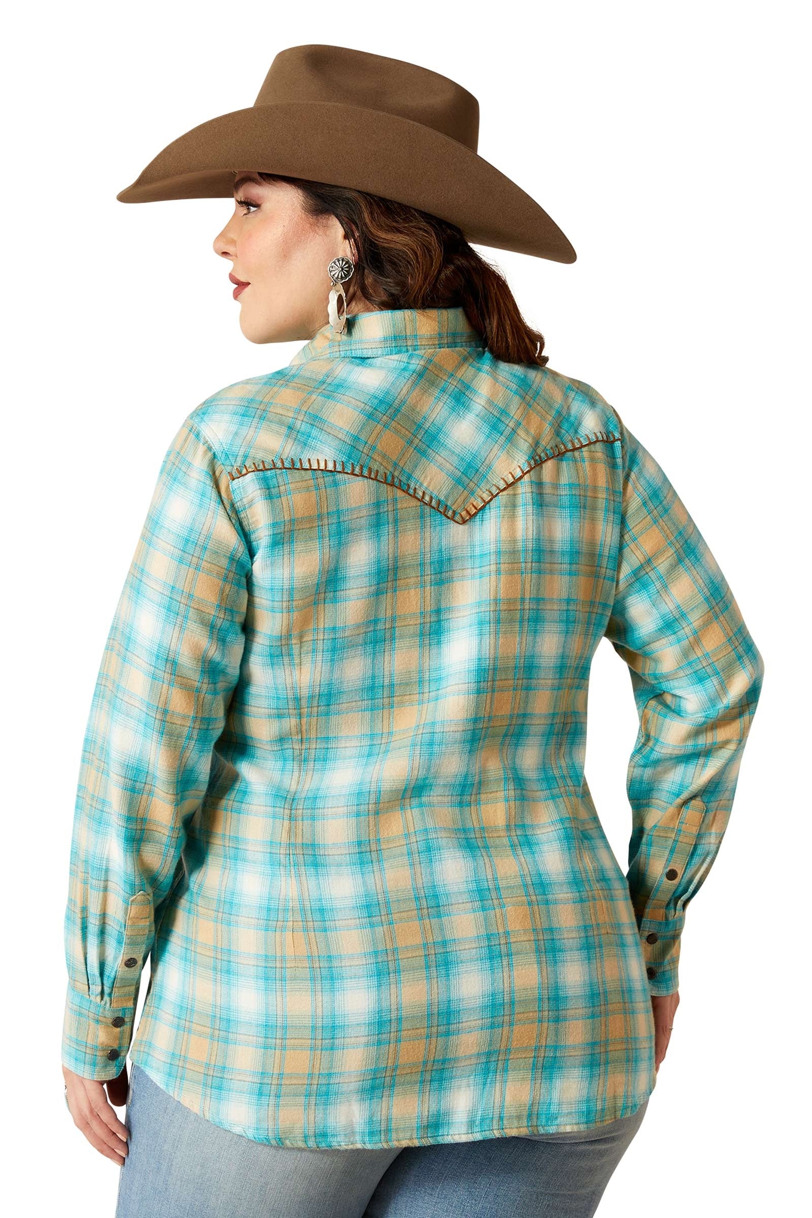 Ariat Roping Plaid Shirt Women’s Riding Clothing