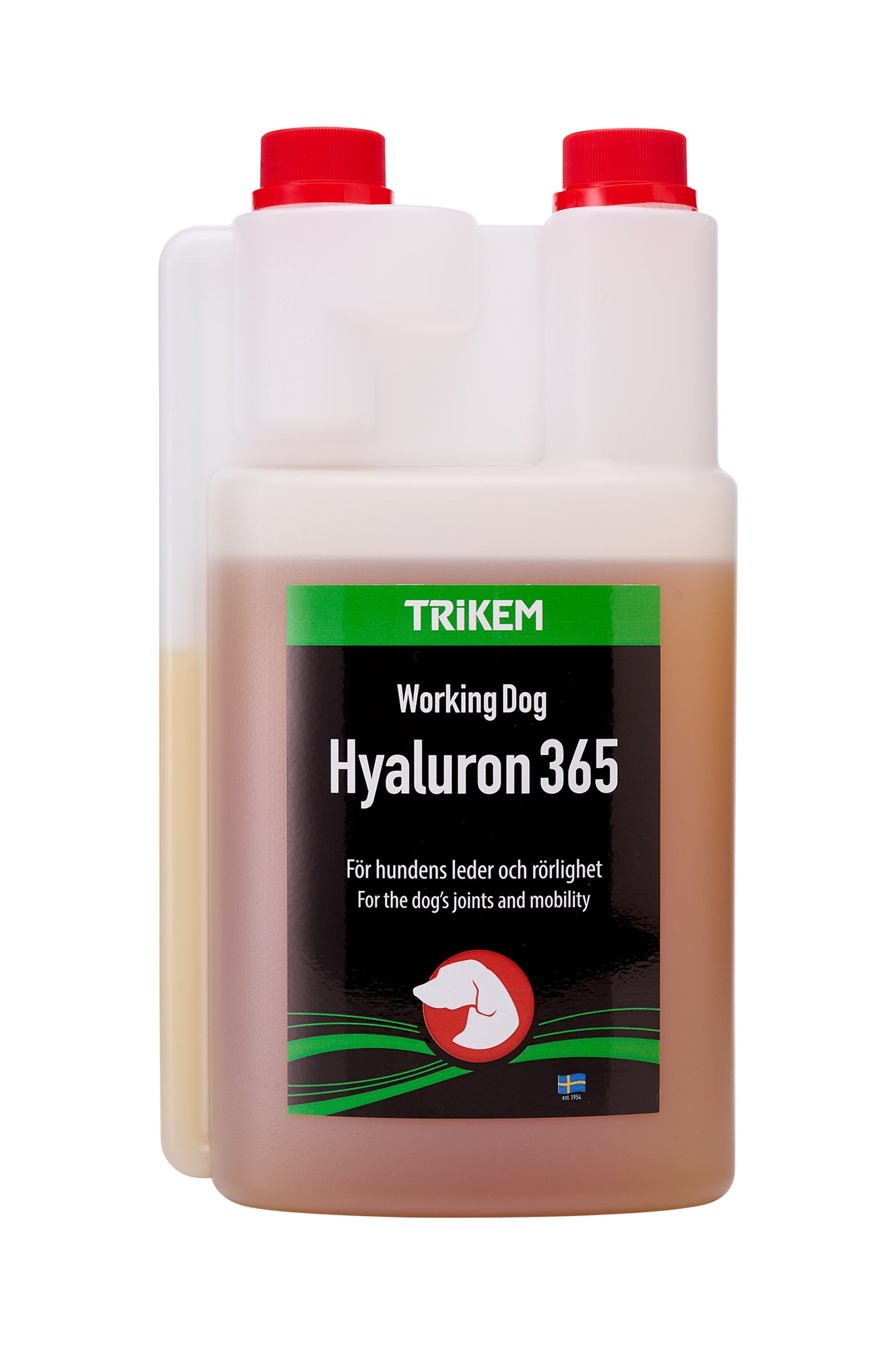 Trikem WorkingDog Hyaluron 365, 1 liter Hond