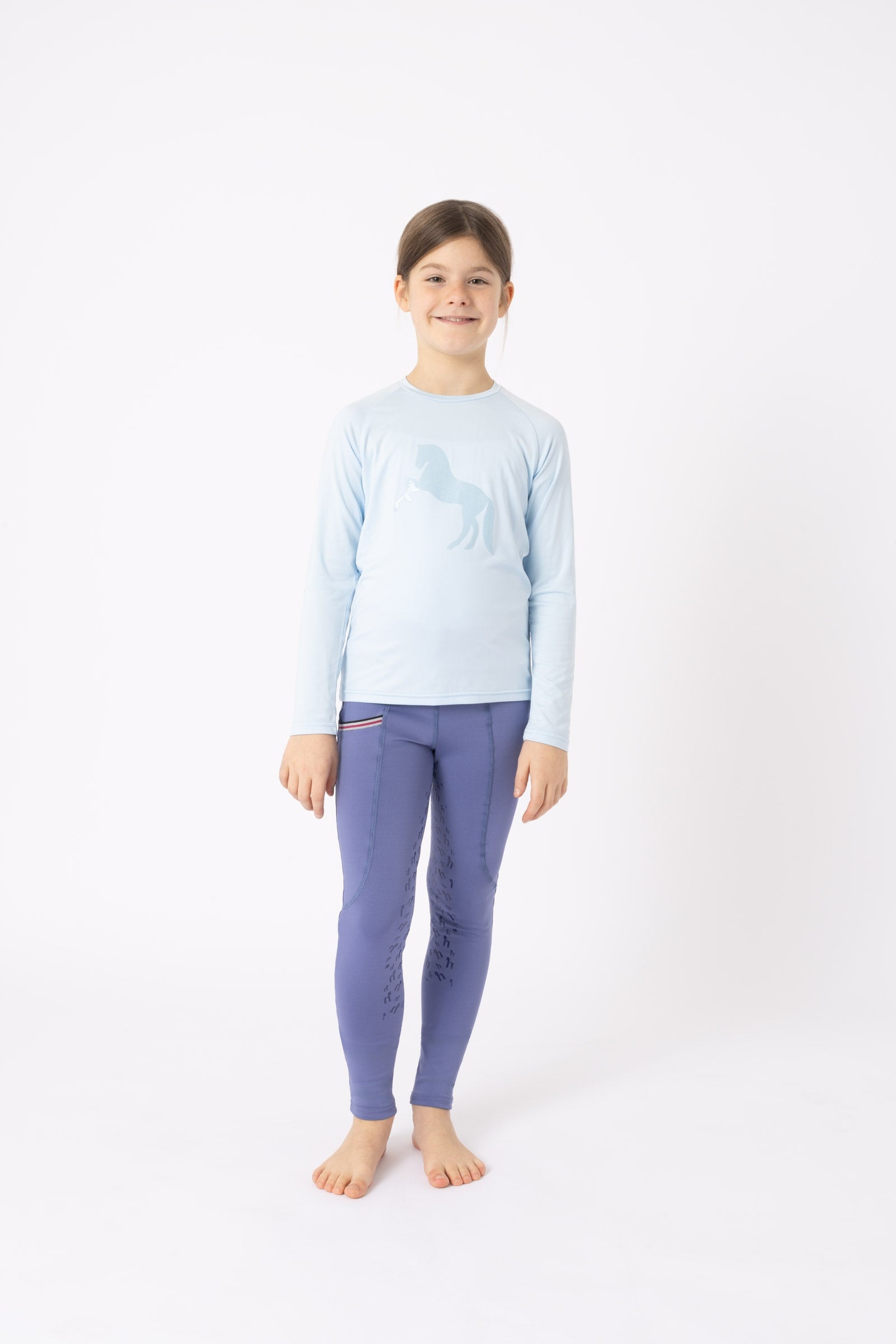 Horze Flora Kids' Functional Longsleeve Kids Apparel
