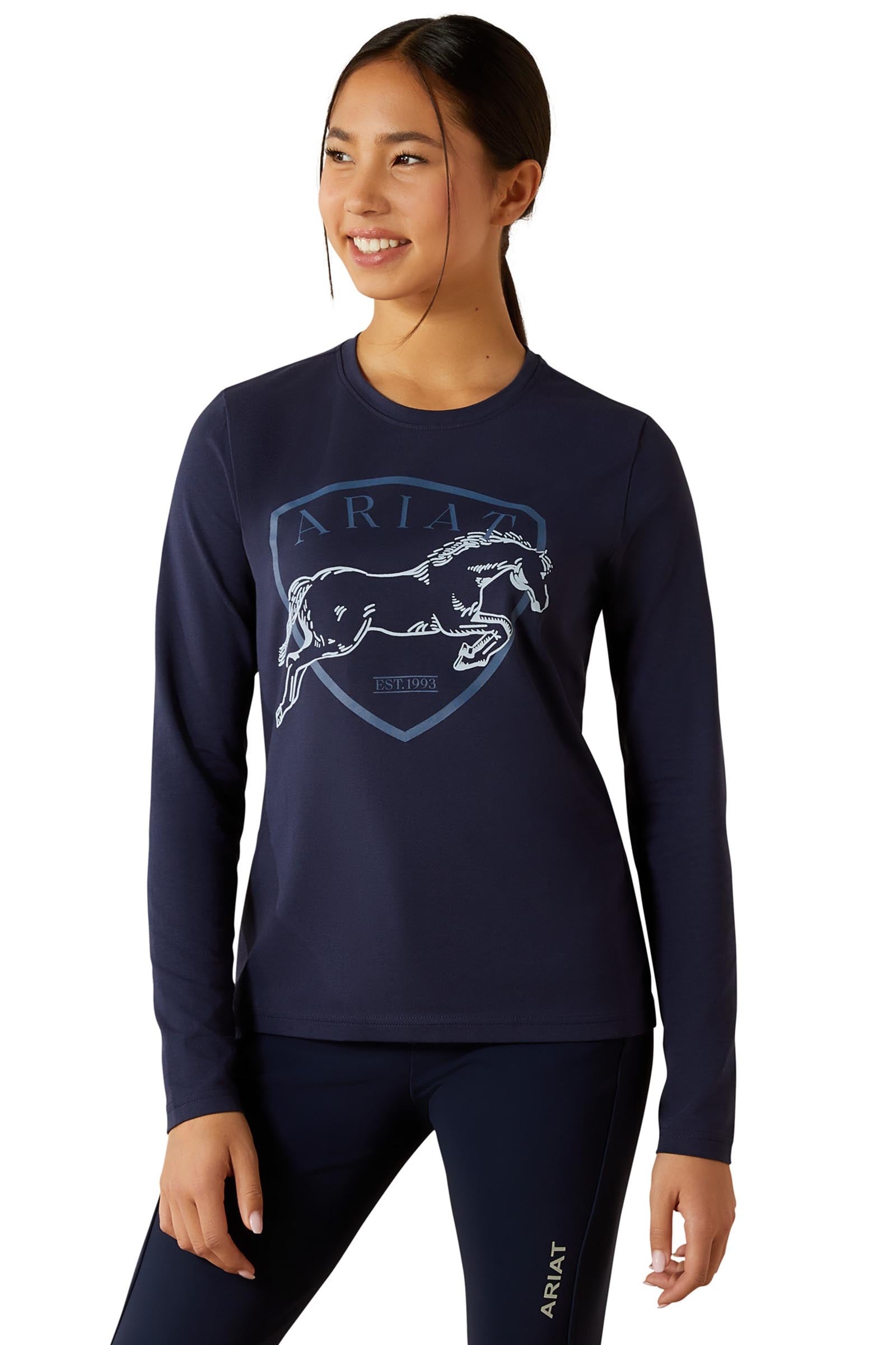 Ariat Liberty Jump kindershirt met lange mouwen Kinder paardrijkleding