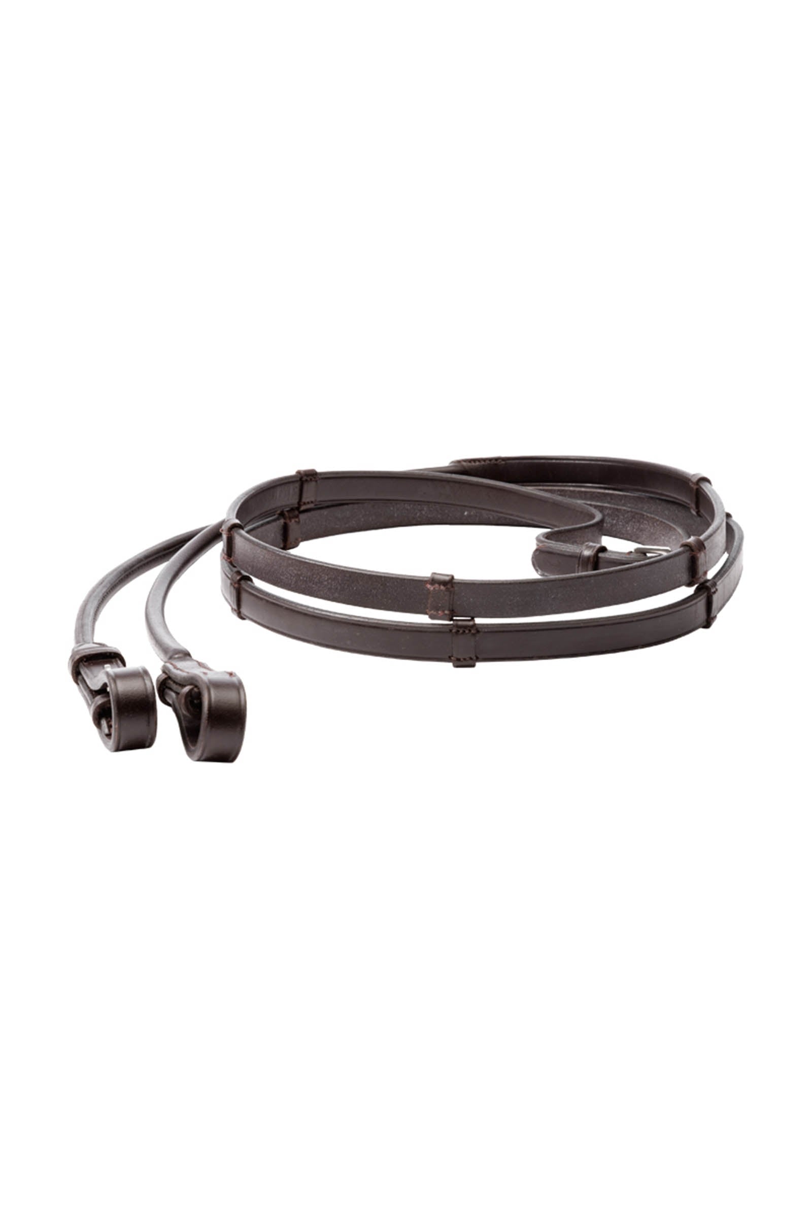 Kavalkade Fleur Leather Reins Round Stitched With 5 Stops, 16 mm Hoofdstellen & Teugels