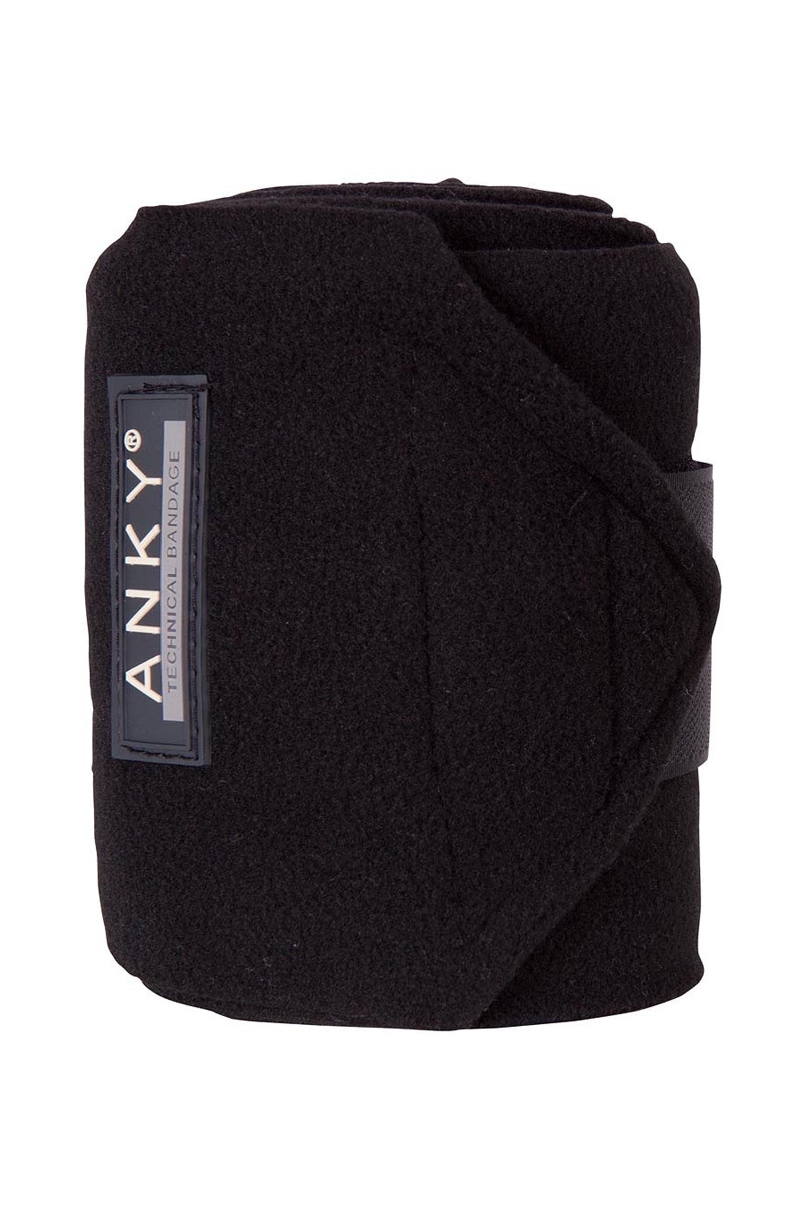 Anky ANKY Basic Fleece Bandages, 3,5 m, Set van 4 Leg Protection & Hoof Protection for Horses