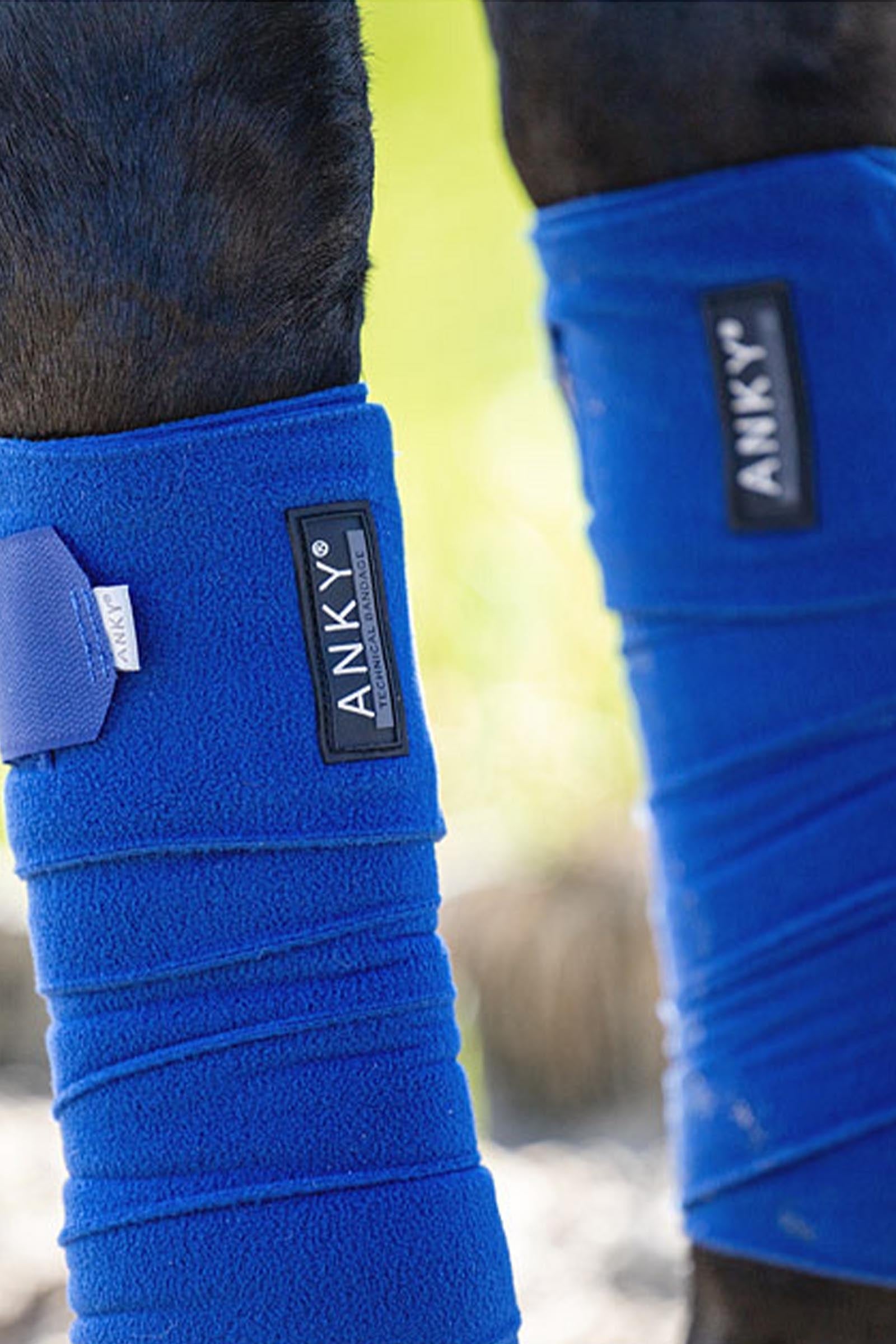 Anky ANKY Basic Fleece Bandages, 3,5 m, Set of 4 Leg & Hoof Protection