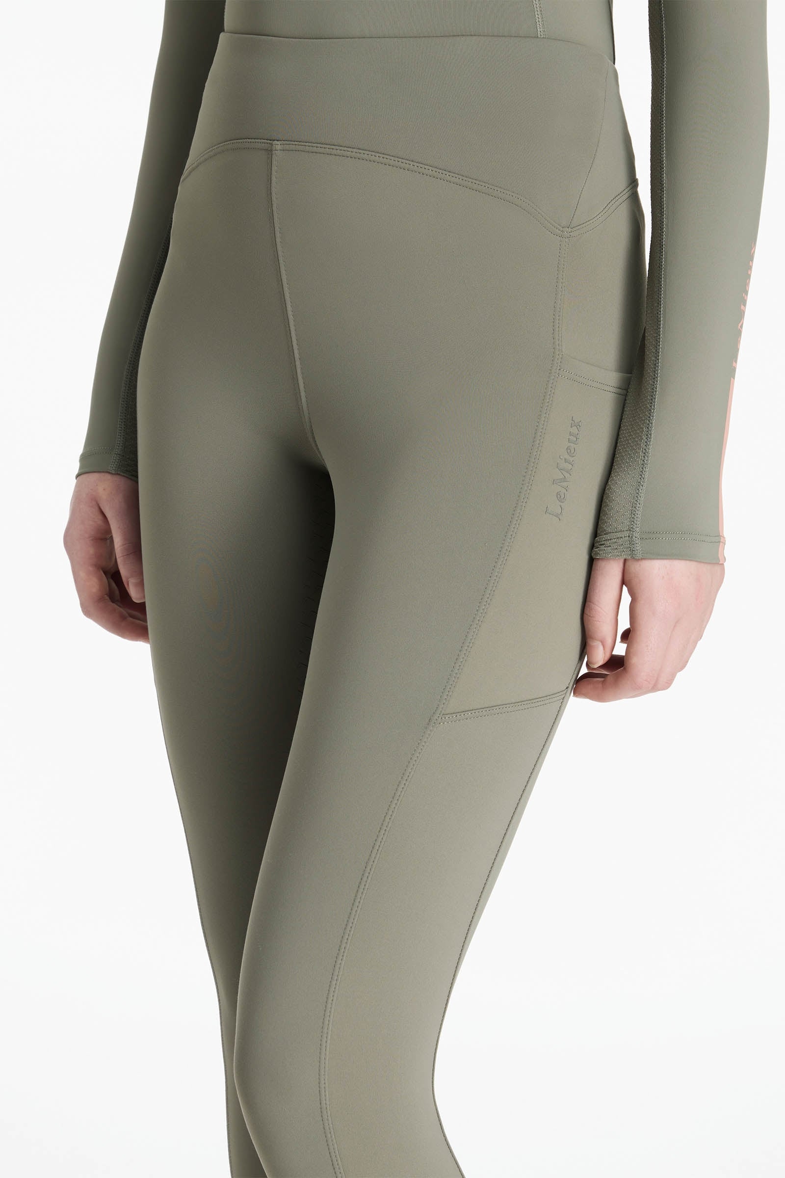 LeMieux Young Rider Nell Brushed Breeches With Full Seat Kids Apparel