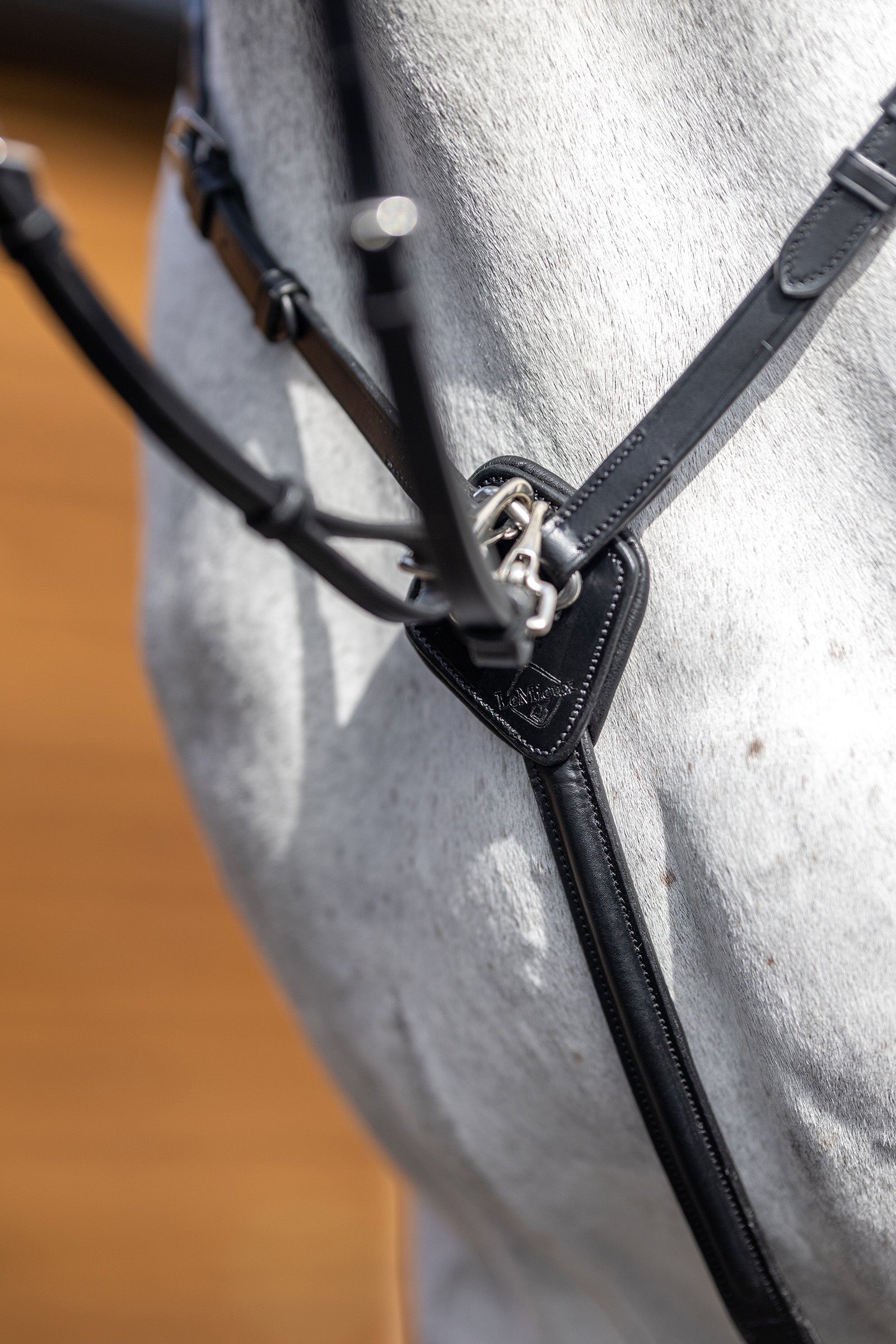 LeMieux Breastplate With Detachable Martingale Bridles & Reins