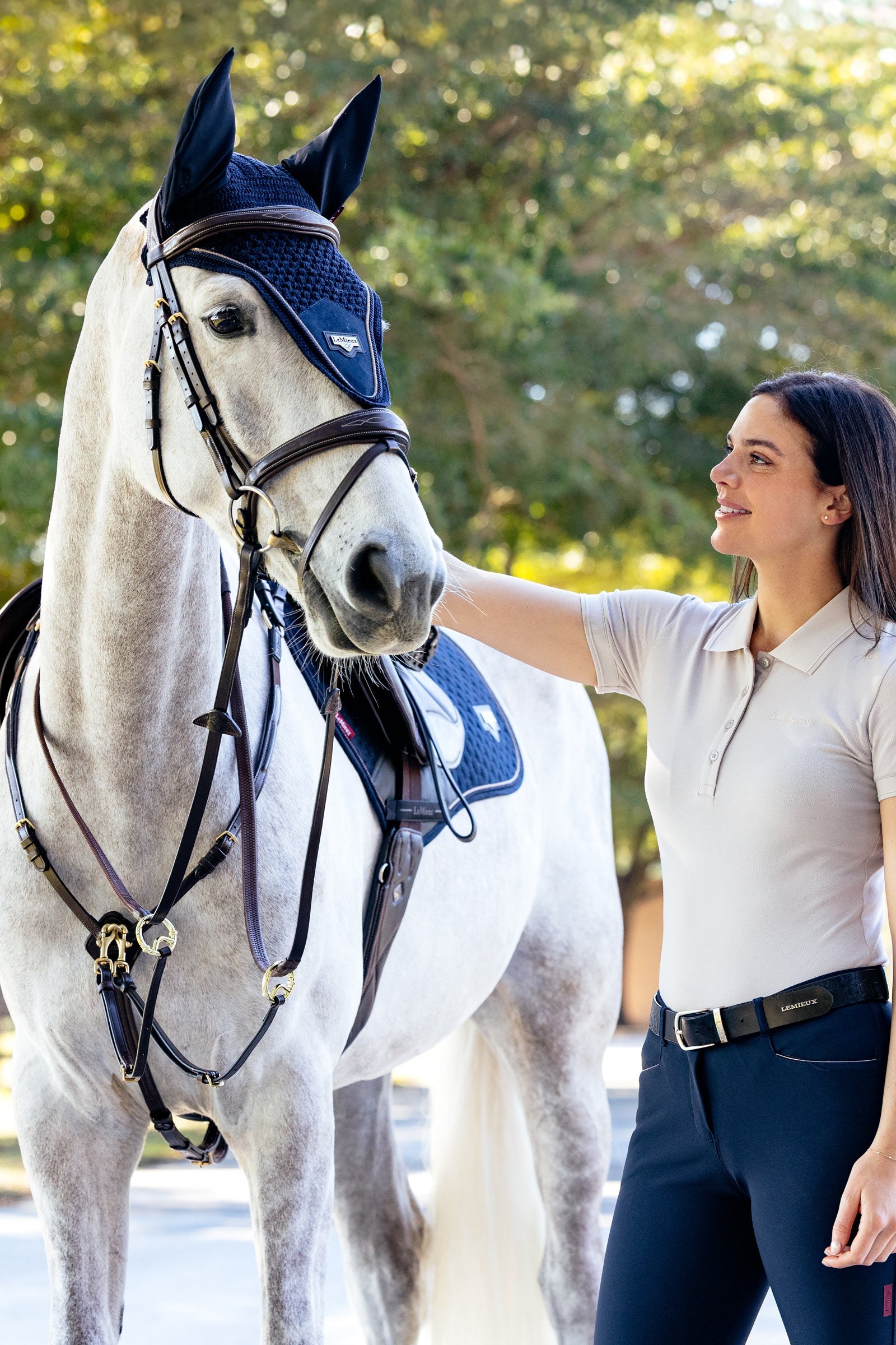 LeMieux Puissance Fly Hood Saddle Pads