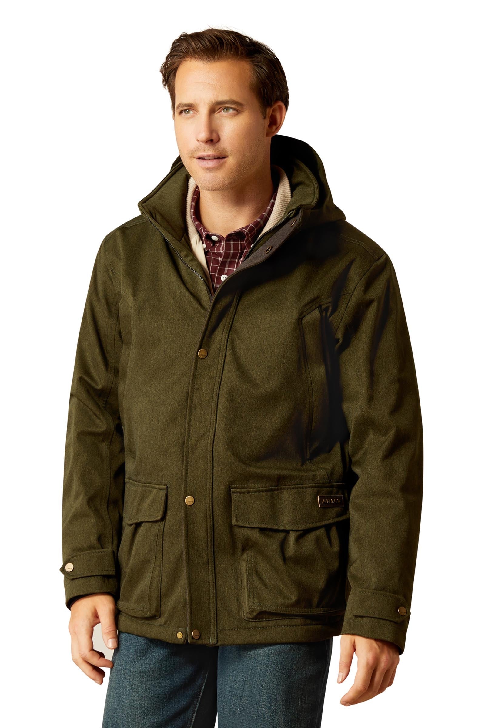 Ariat Rhodium Waterproof Heren waterdichte geïsoleerde parka Heren paardrijkleding